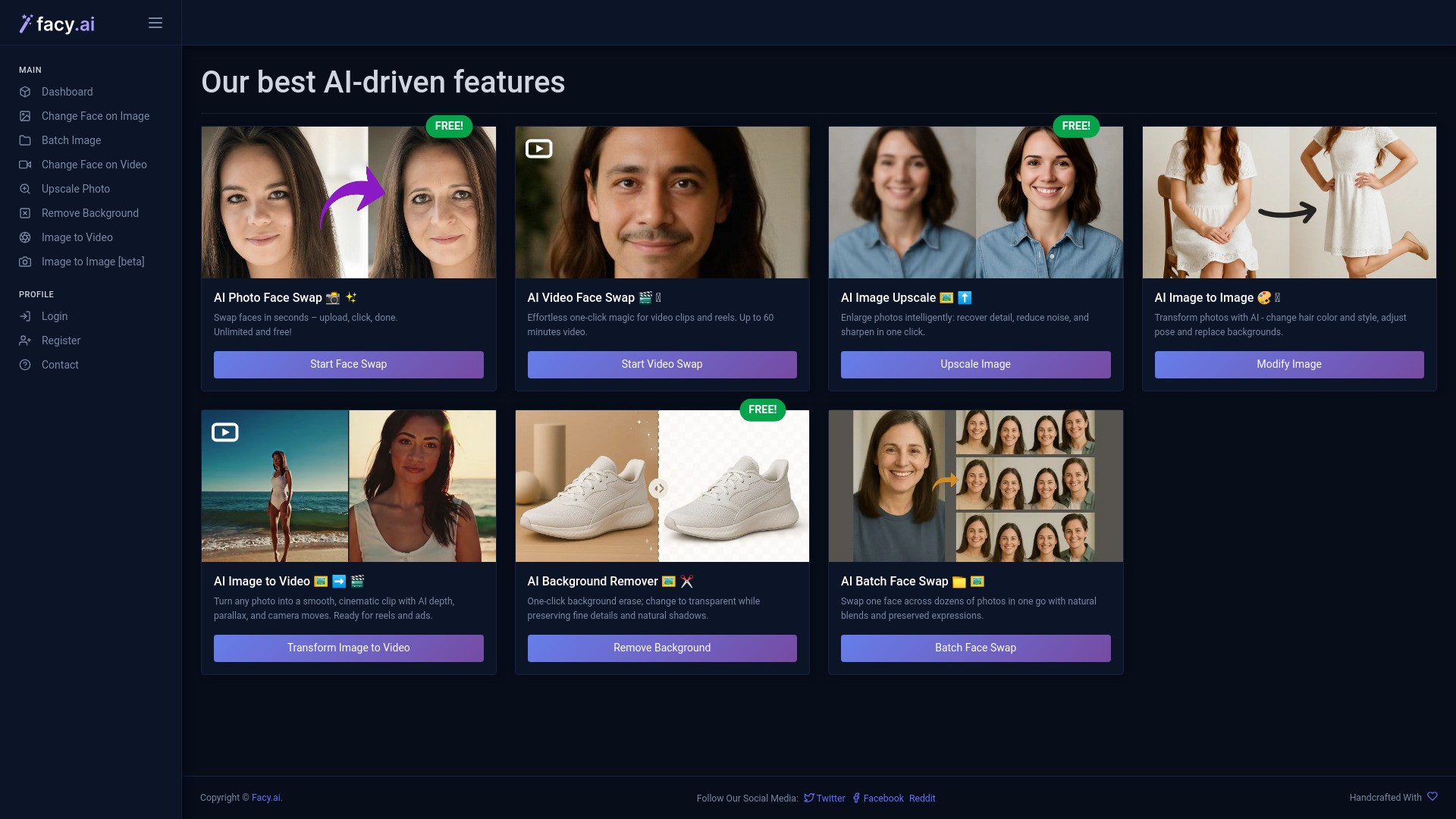 FACY AI - Face Swap Photos & Videos 截图