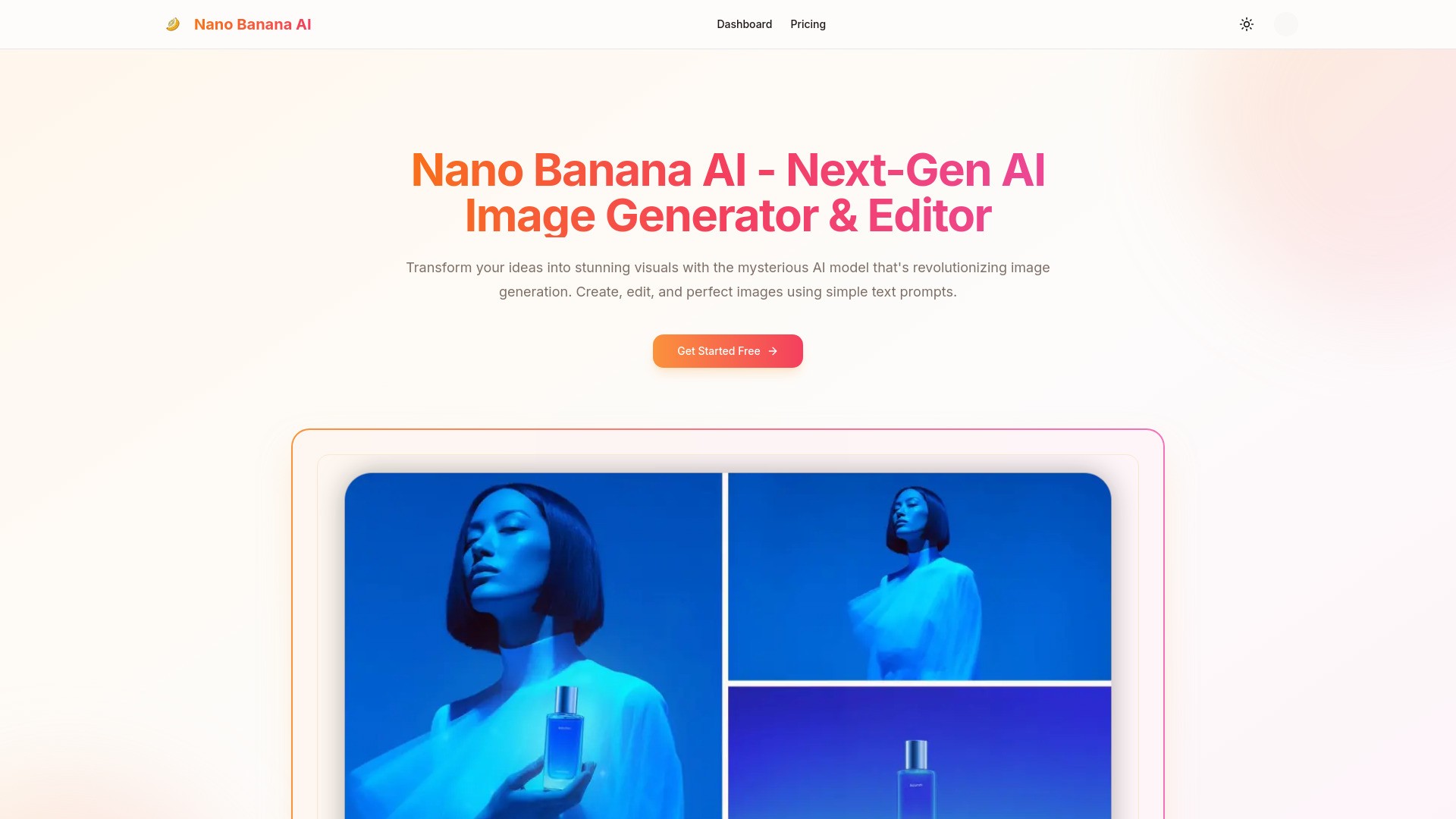 Nano Banana AI 截图