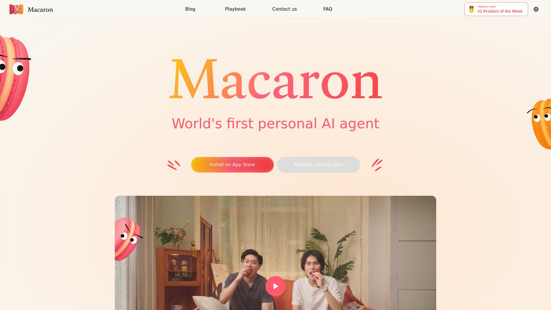 Macaron AI 截图