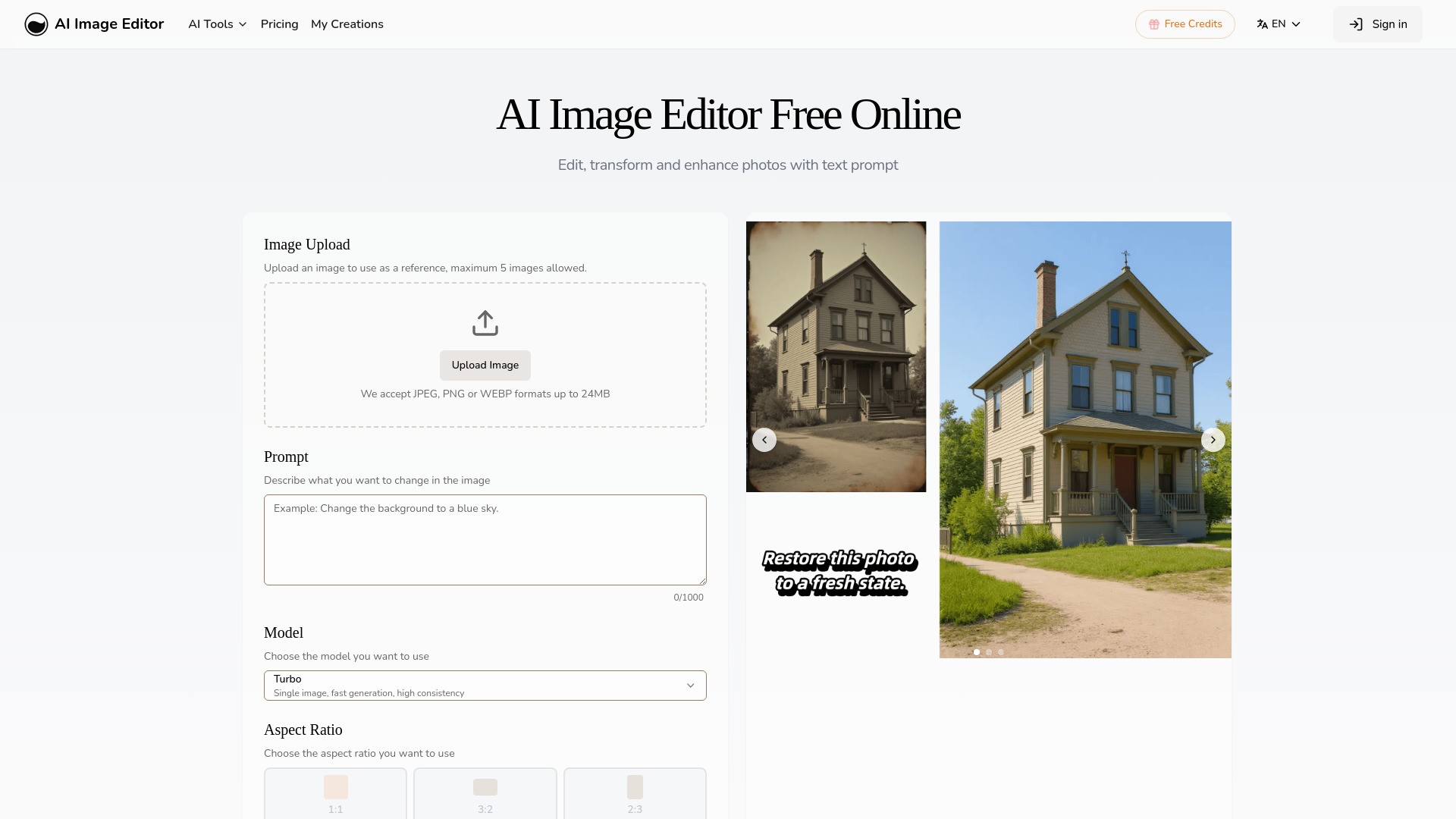 AI Image Editor- 截图