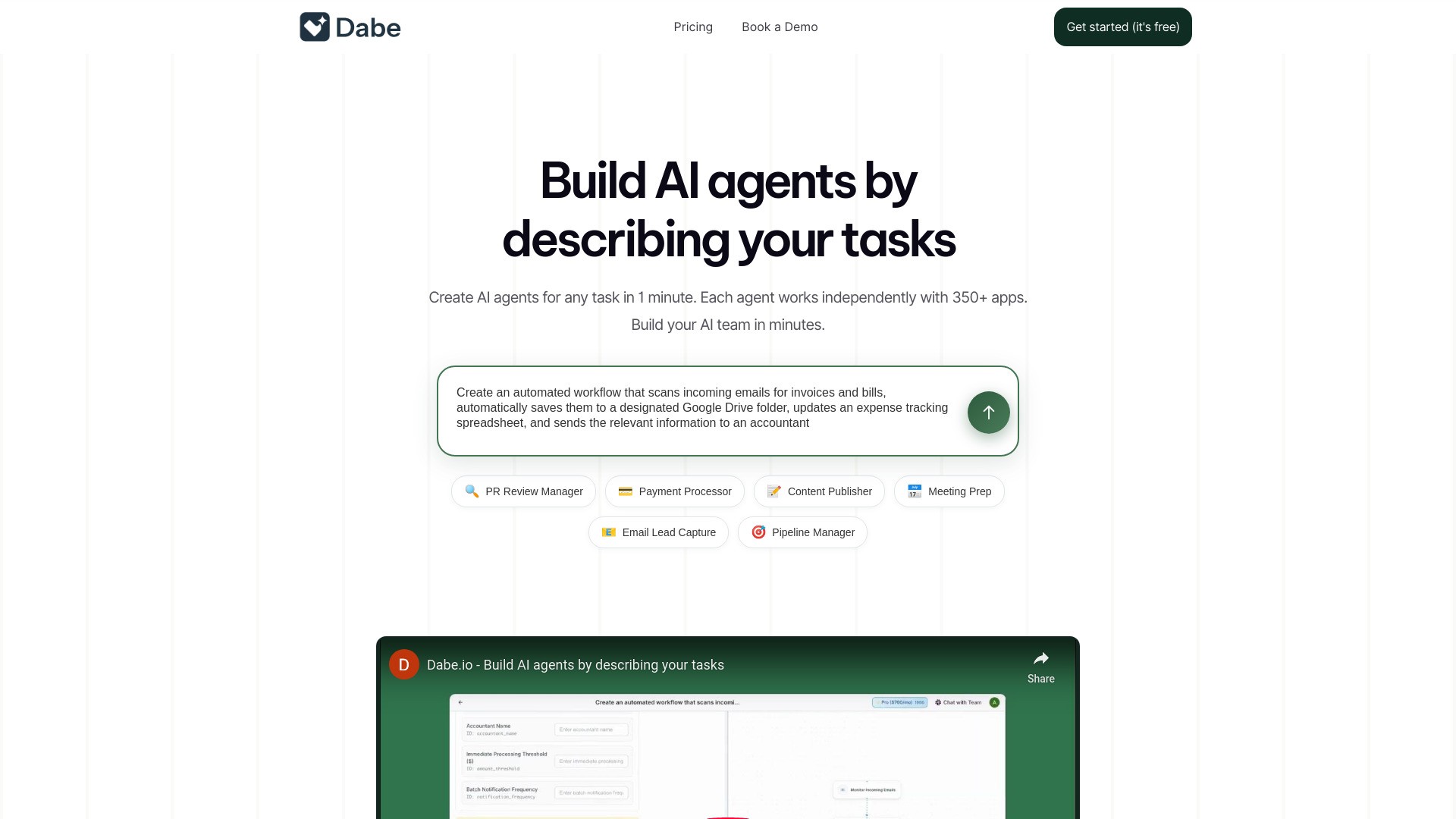 Dabe Agents 截图