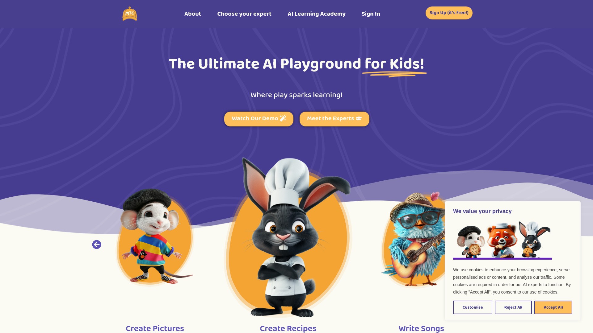 mythinkingcap.ai 截图