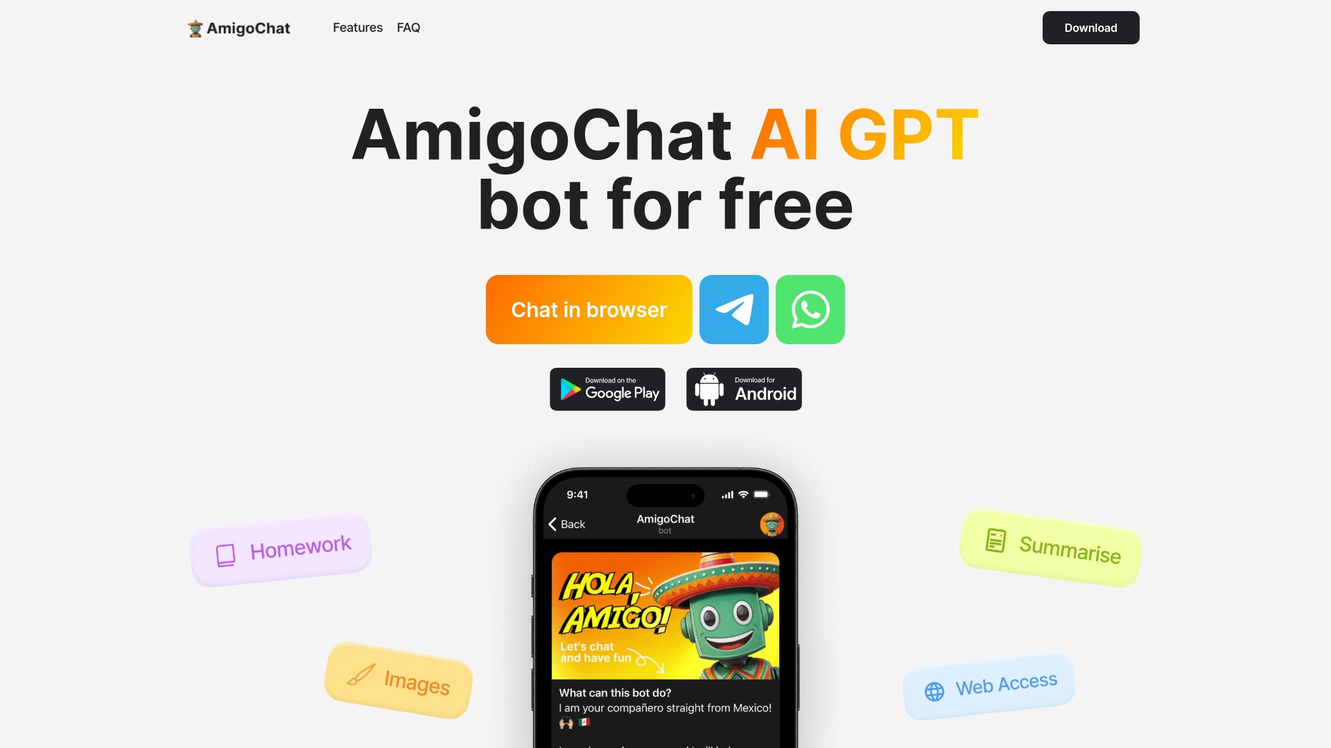 AmigoChat 截图