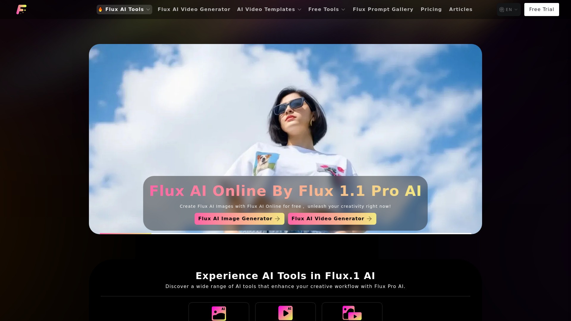 Flux AI Proweb 截图