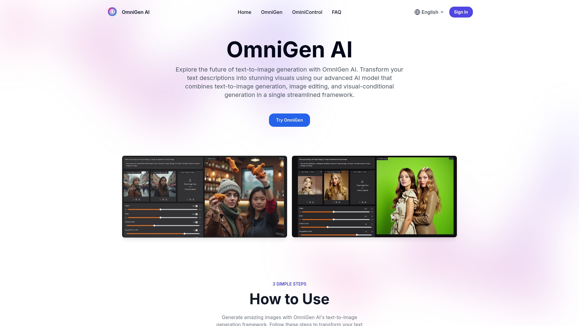 OmniGen 截图