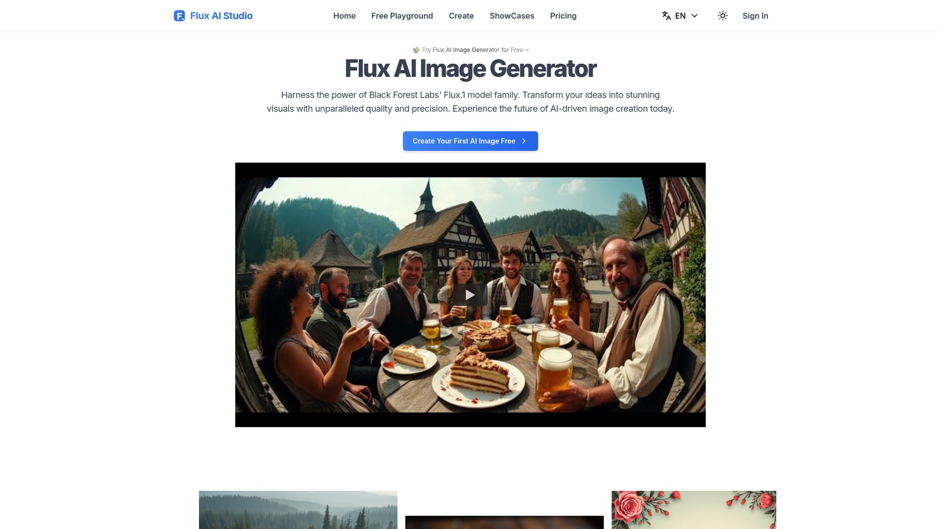 Free Flux AI Image Generator 截图