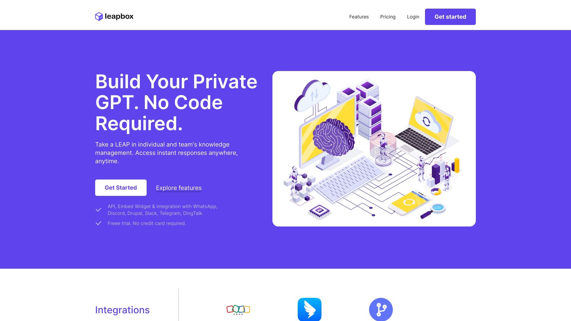 Build Your Private GPT. No Code Required 截图