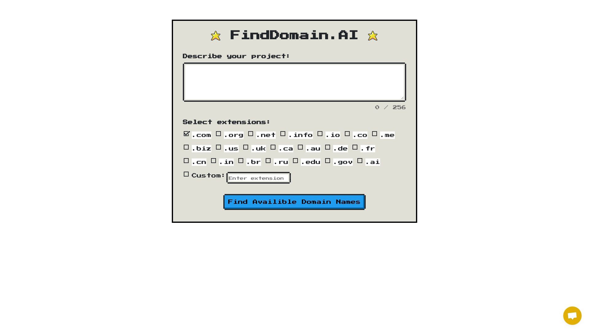 FindDomain.AI 截图