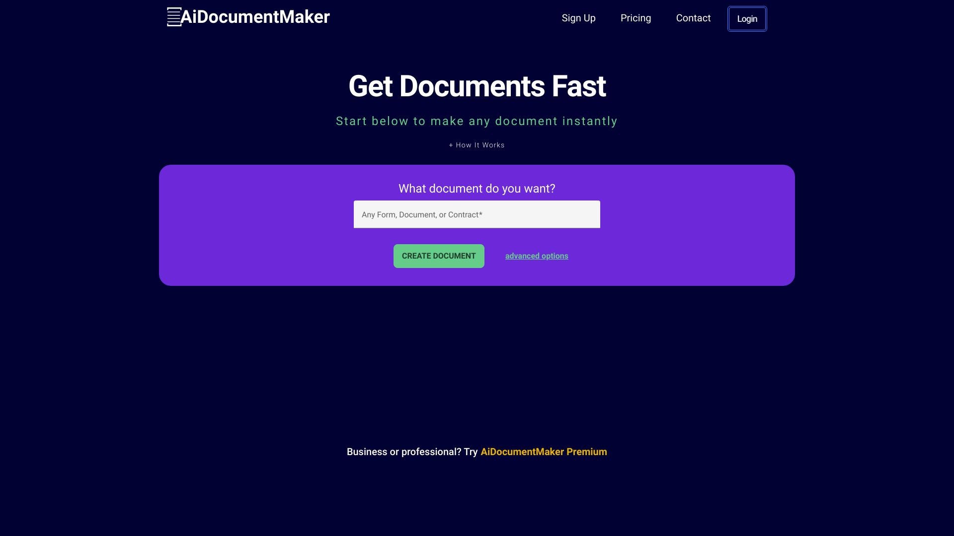 AIDocumentMaker 截图