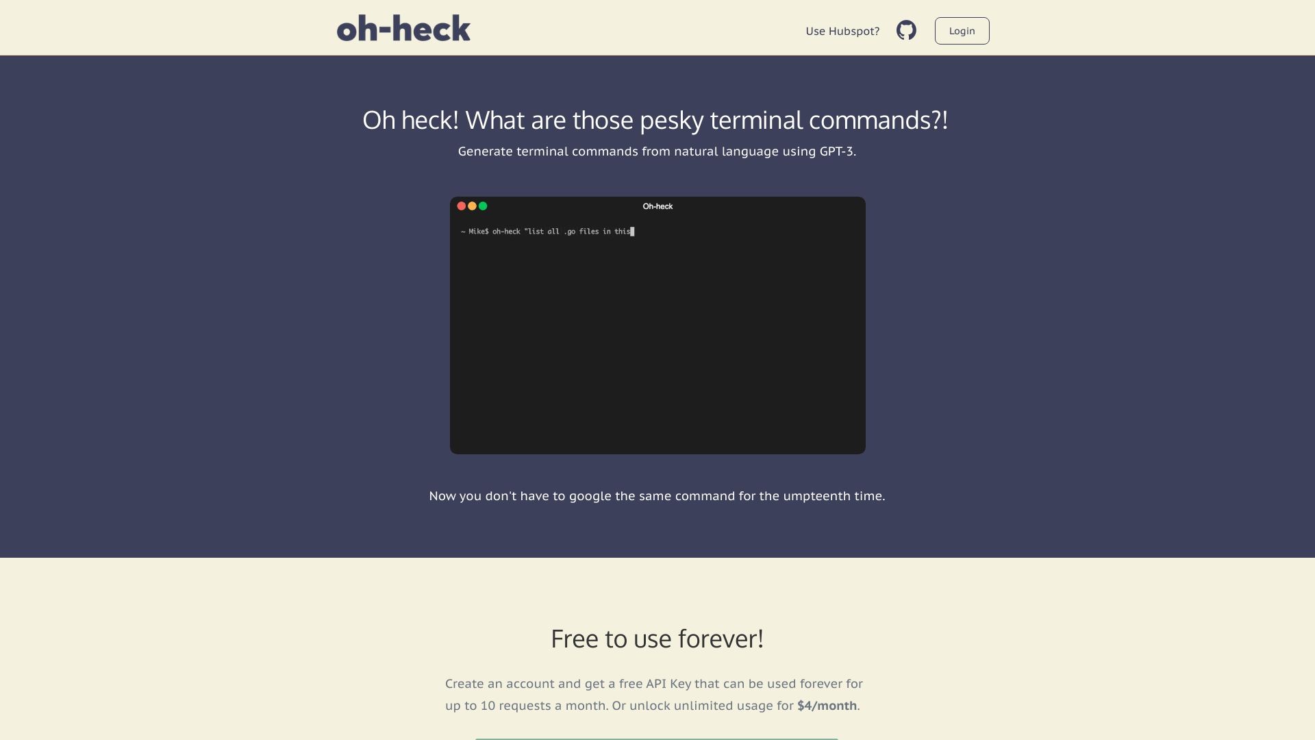 Oh-heck 截图