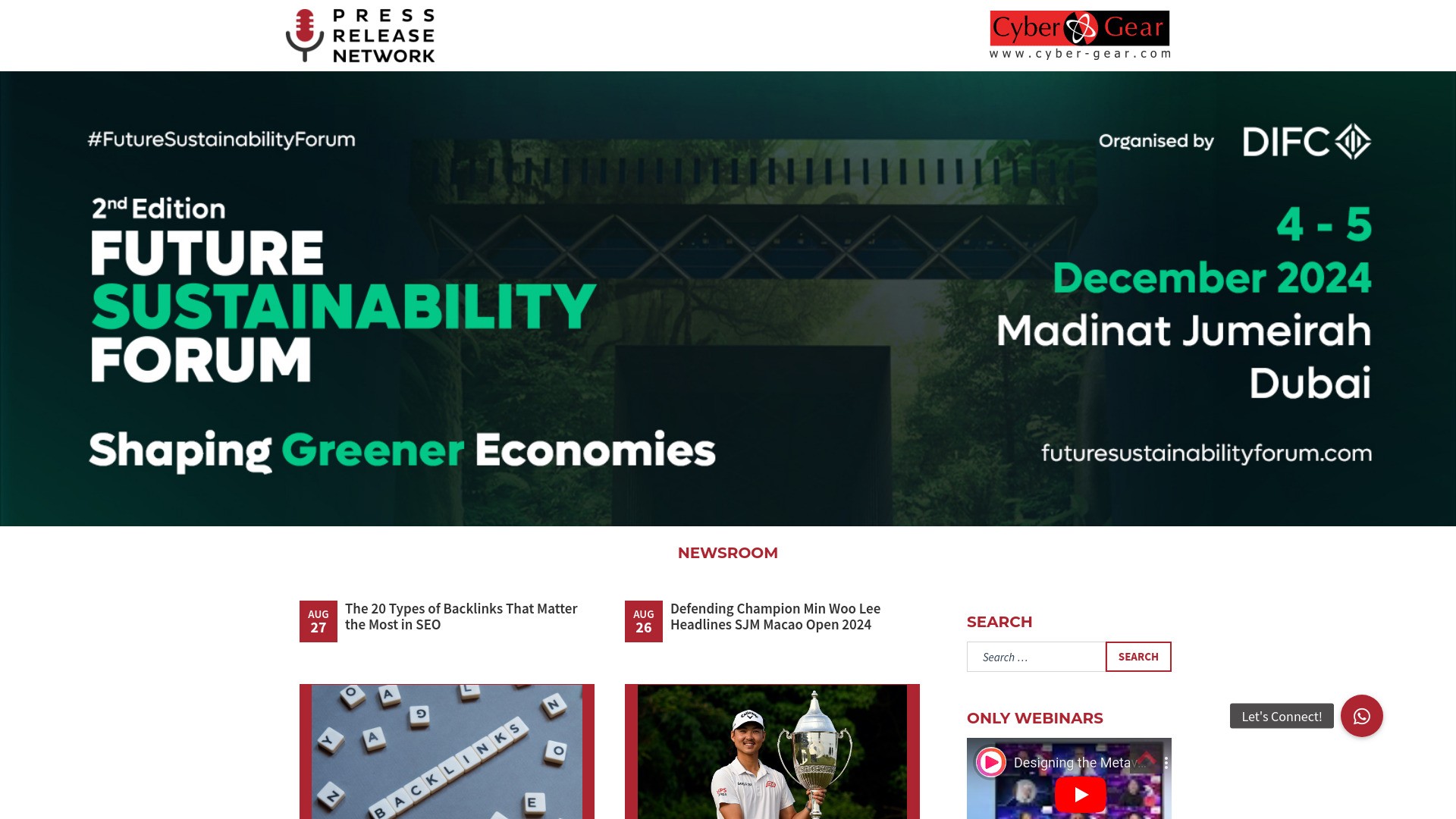 Press Release Network 截图