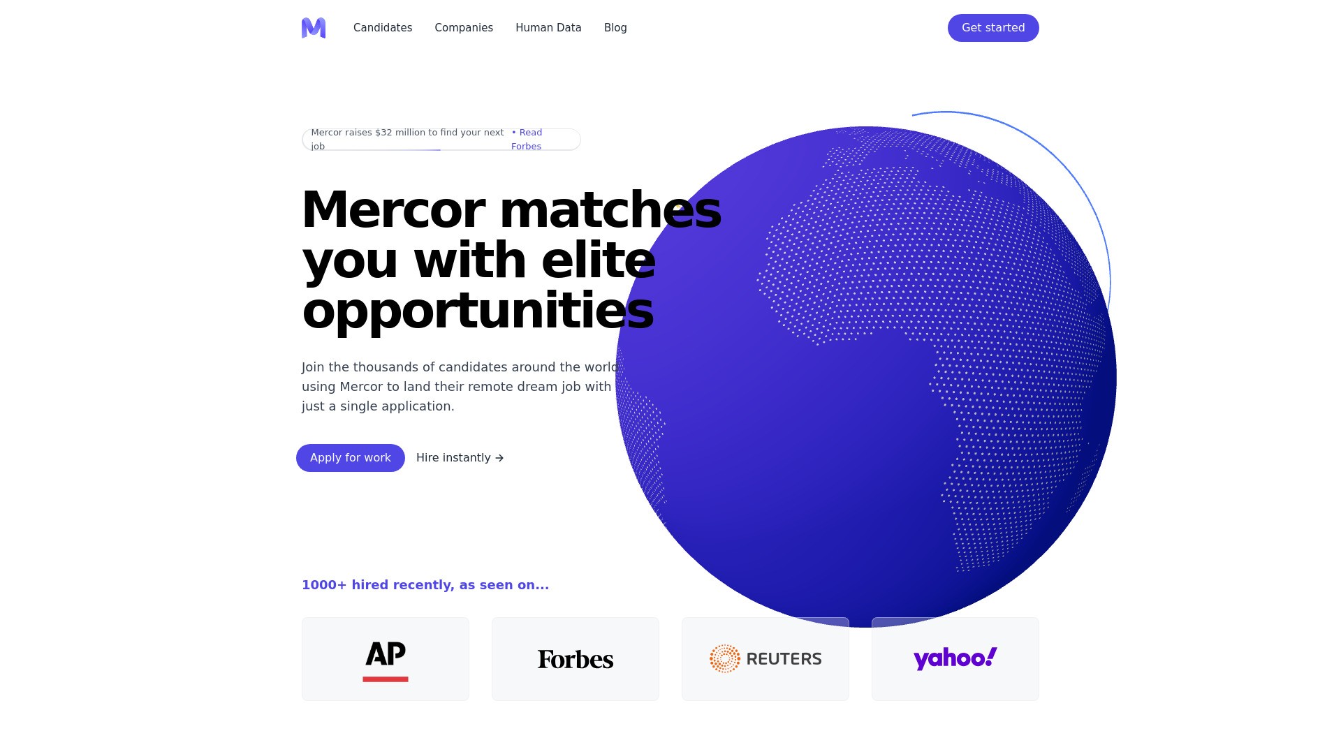 mercor.com 截图