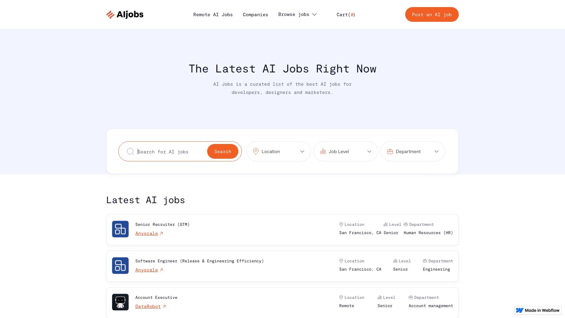 AI Jobs 截图