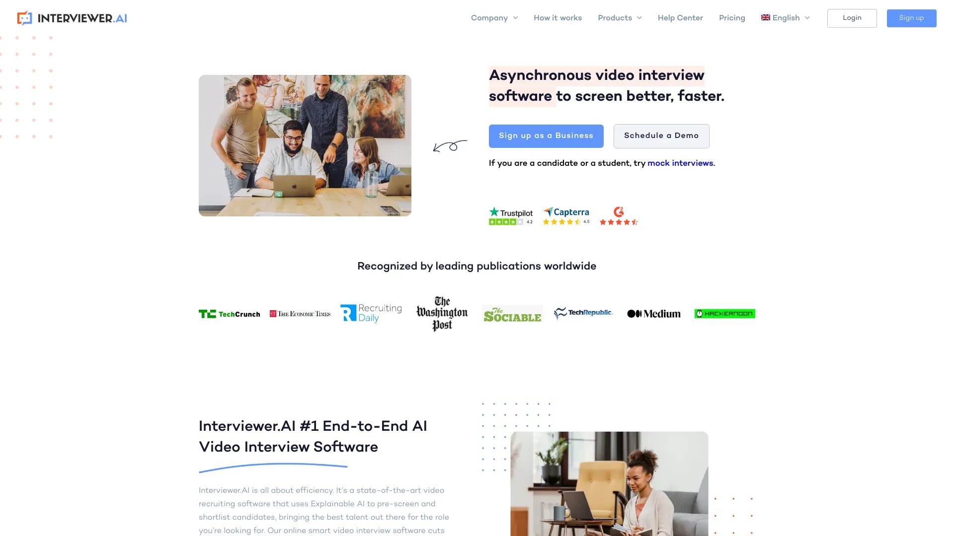 interviewer.ai 截图