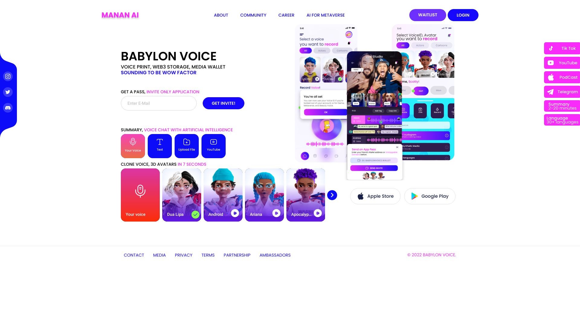 Babylon Voice - AI Voice GPT and VoiceID 截图