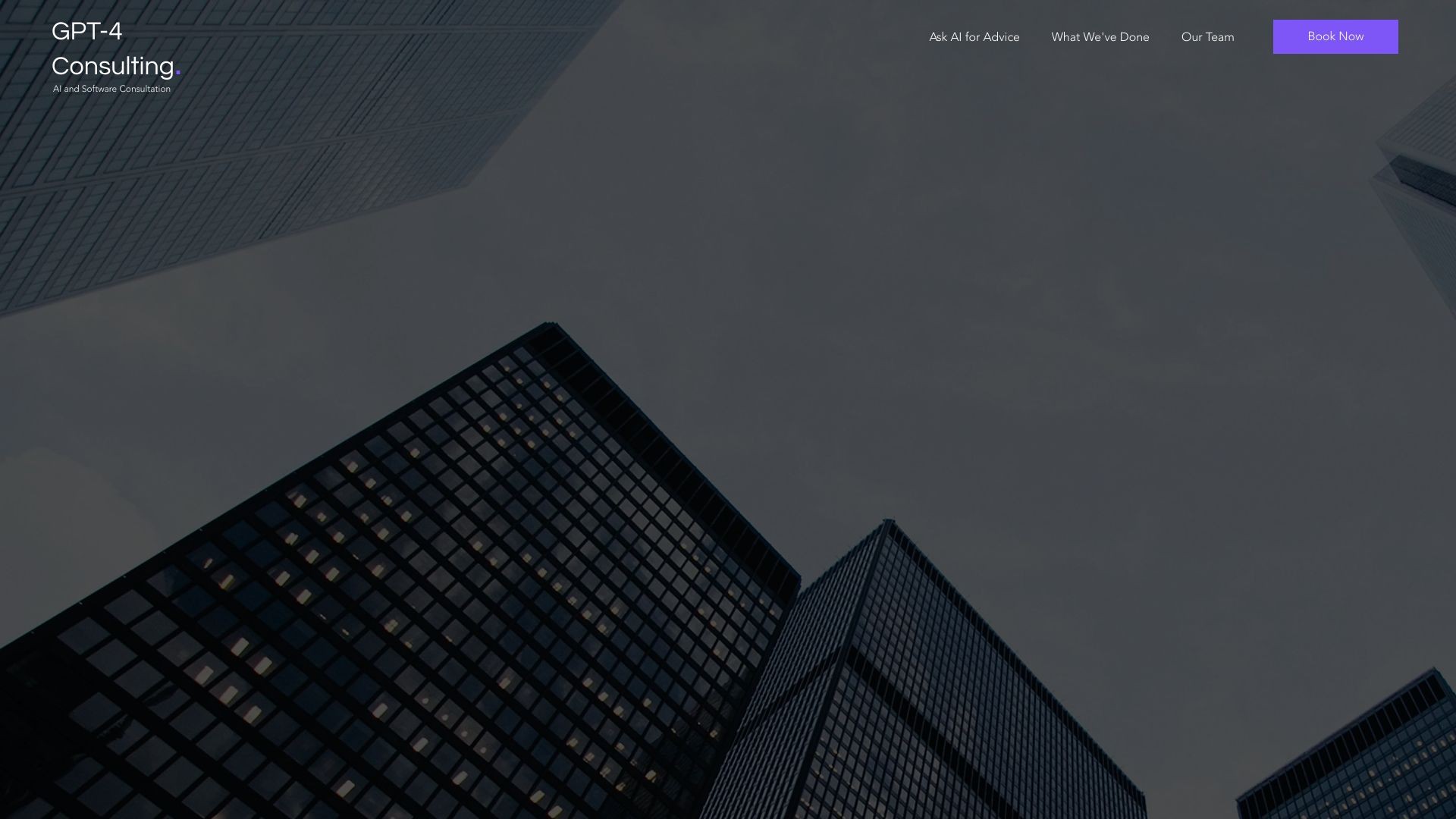 GPT-4 Consulting 截图