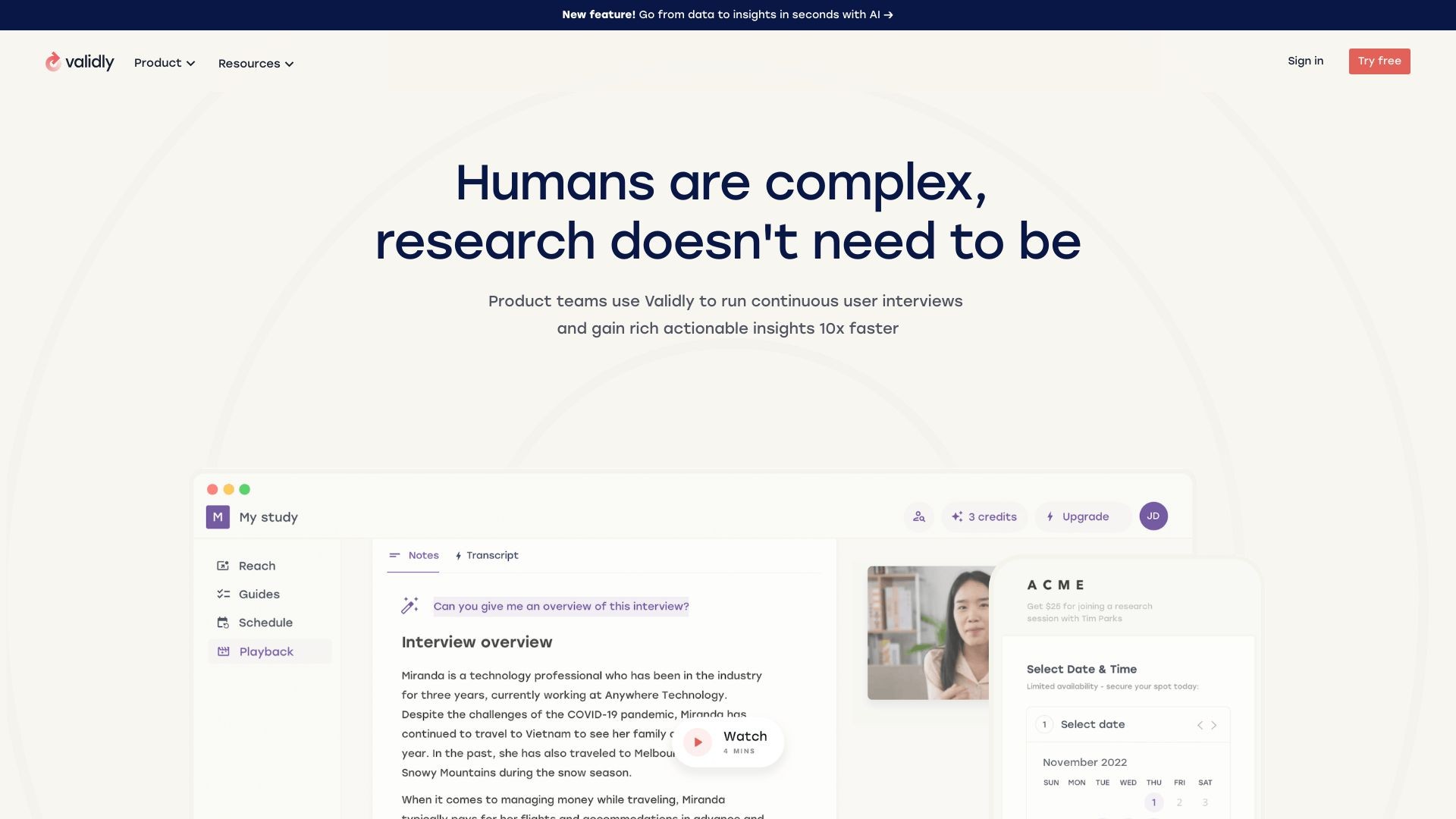 Ask by Validly 截图