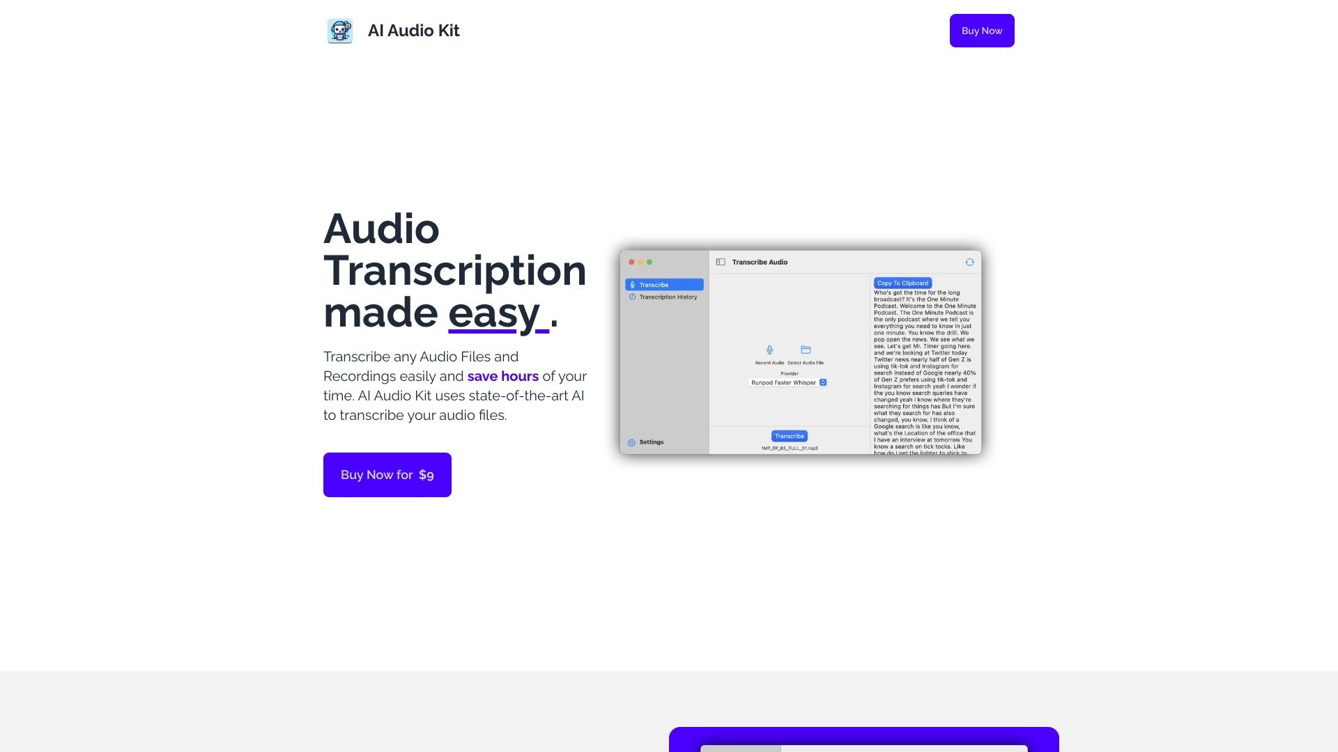 AI Audio Kit 截图
