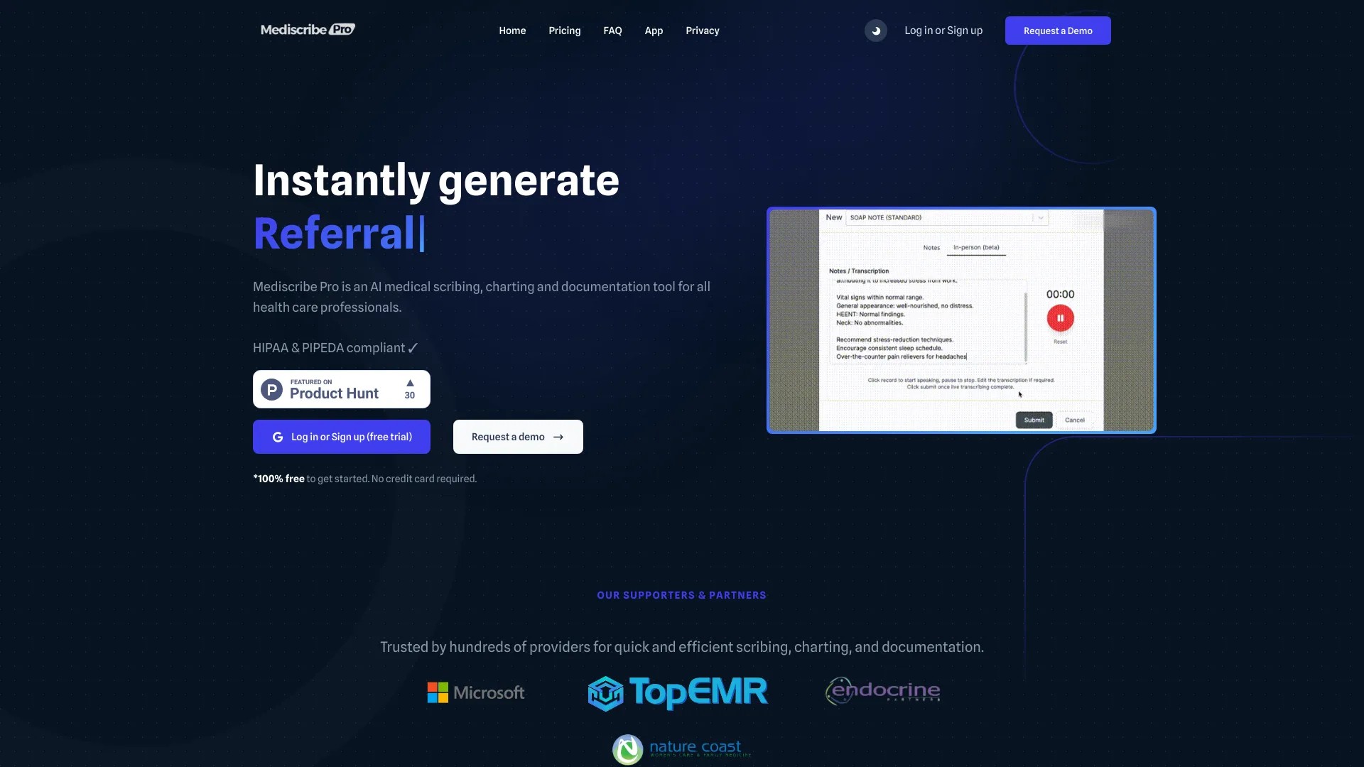 Mediscribe Pro 截图