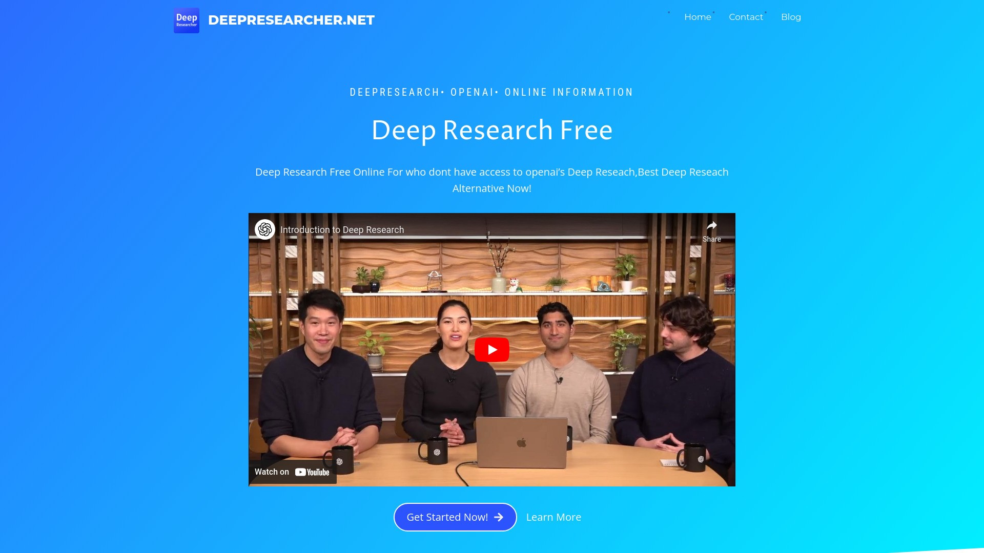Deep Research 截图