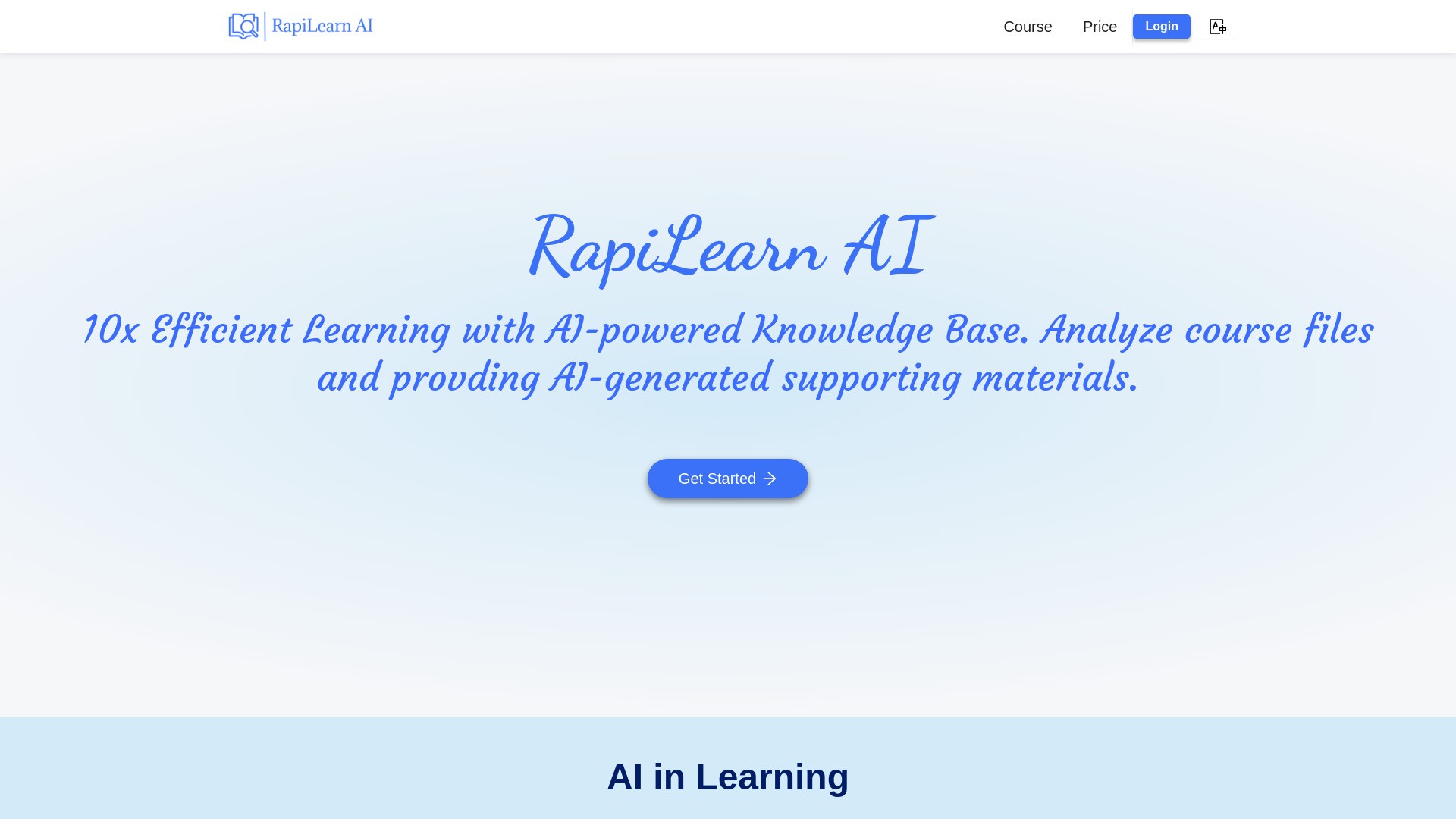 RapiLearn AI 截图