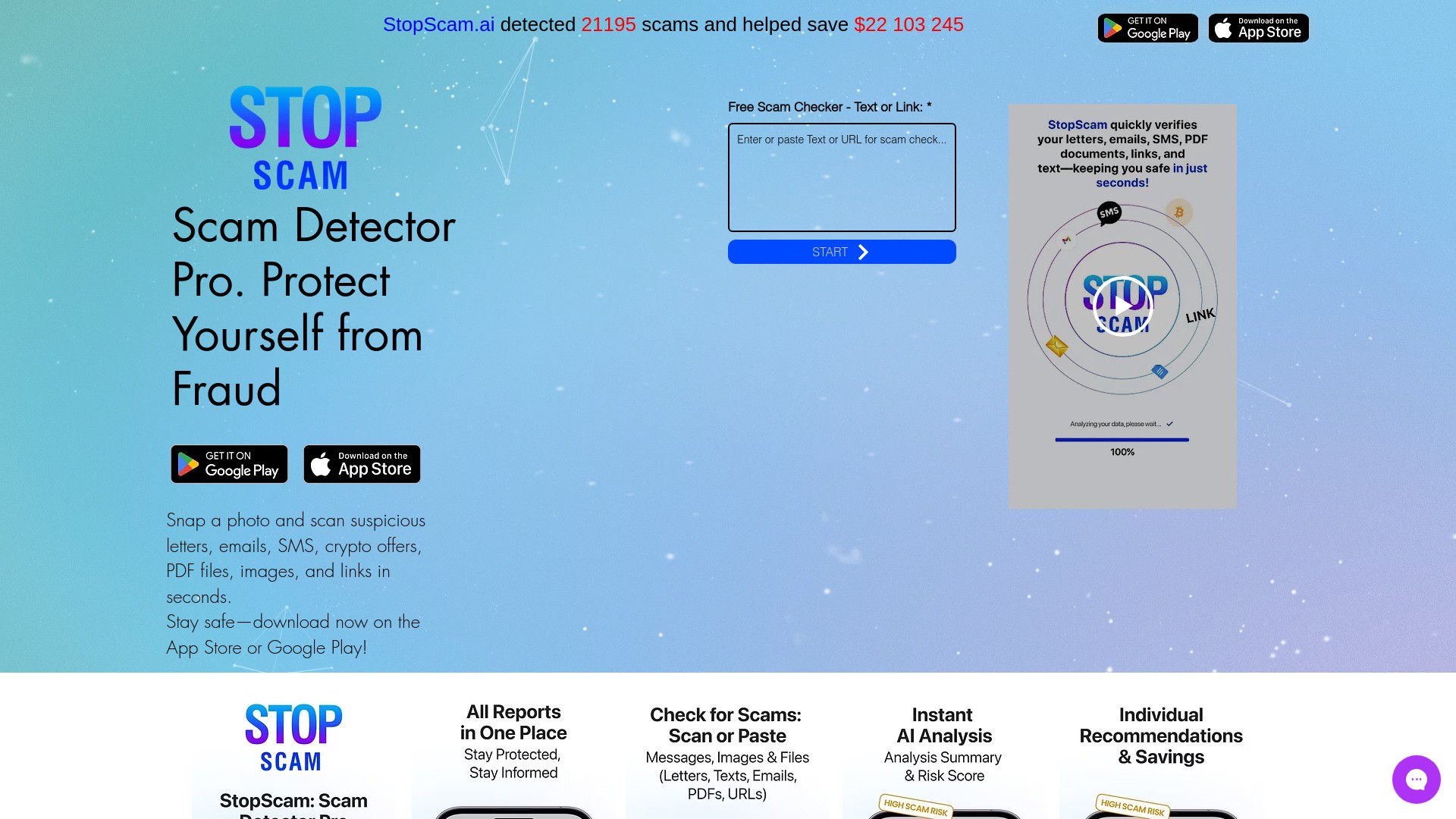 StopScam: Scam Detector Pro 截图