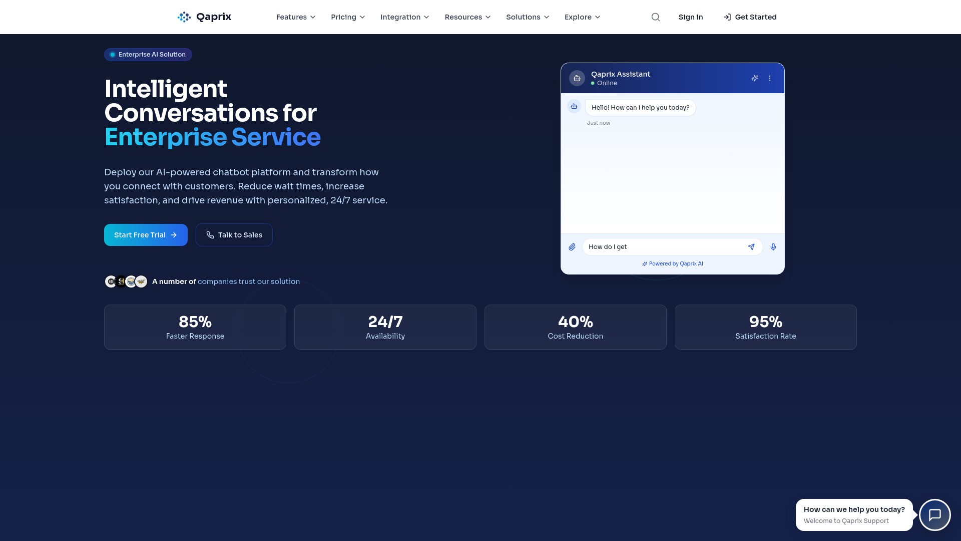 Qaprix Intelligence 截图