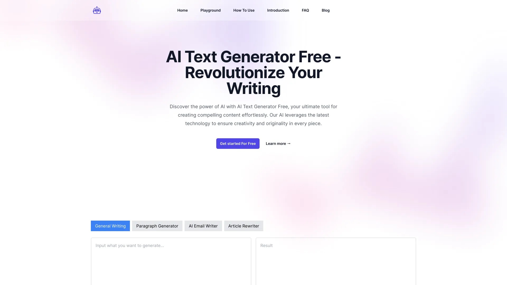 AI Text Generator 截图