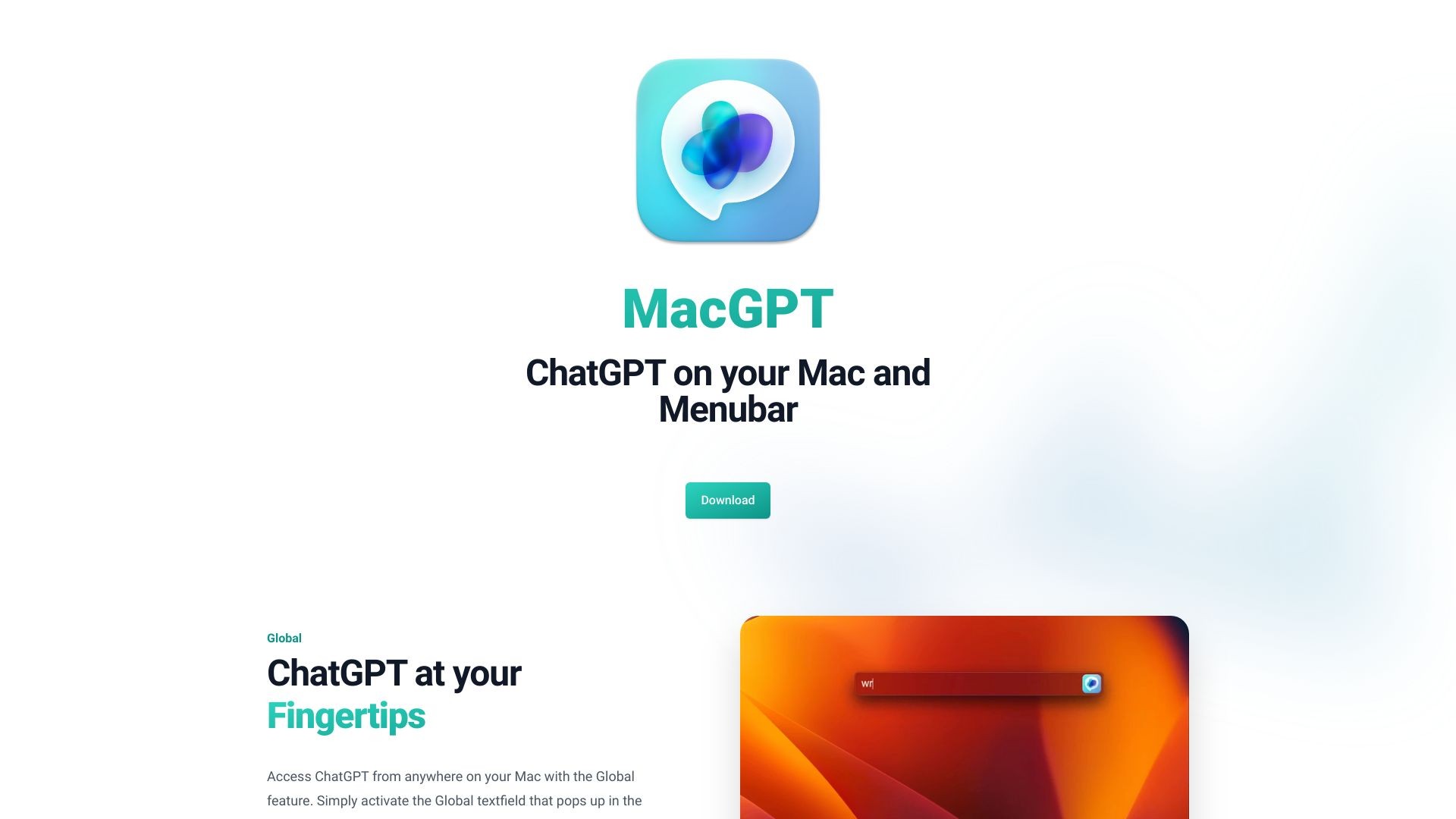 MacGPT 截图