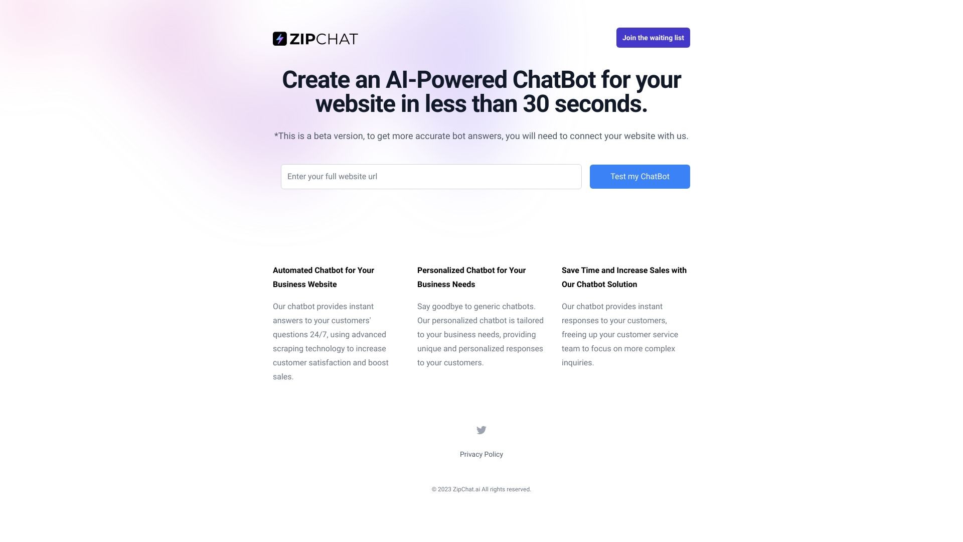 ZipChat AI 截图