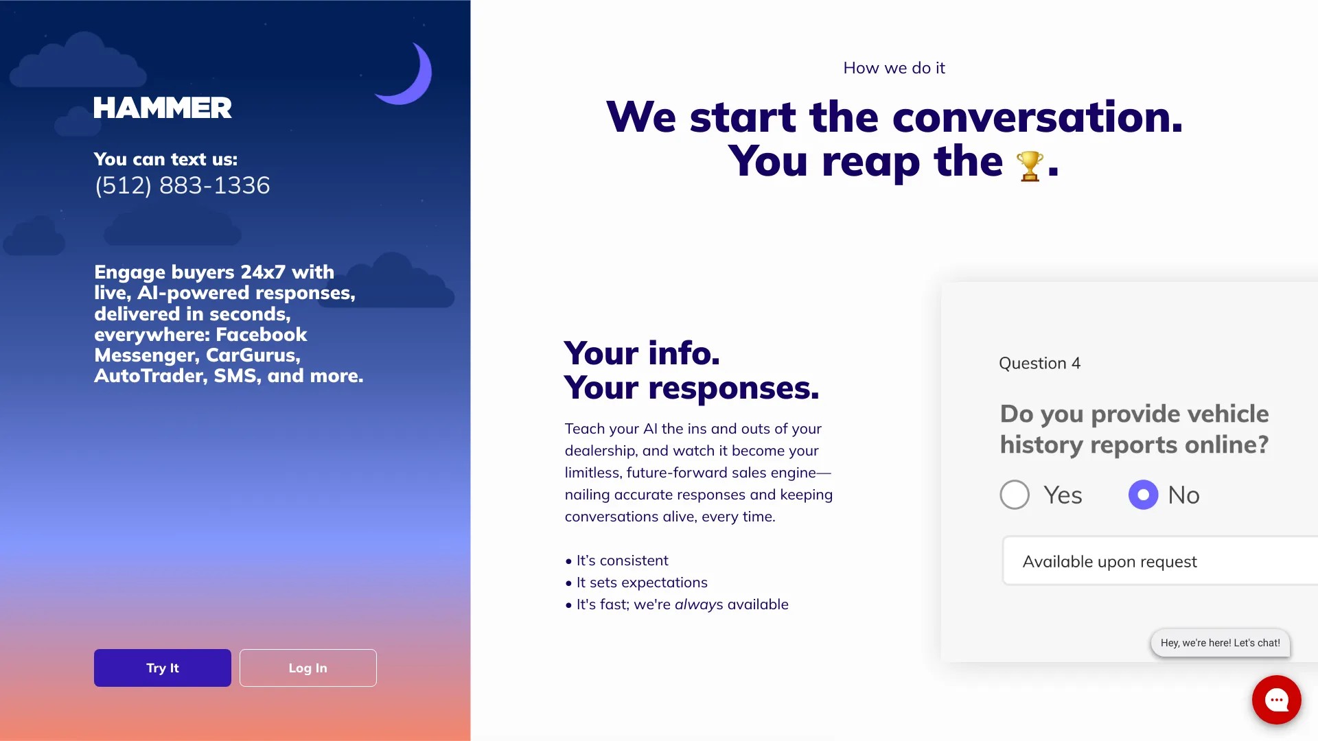 hammer-corp.com 截图