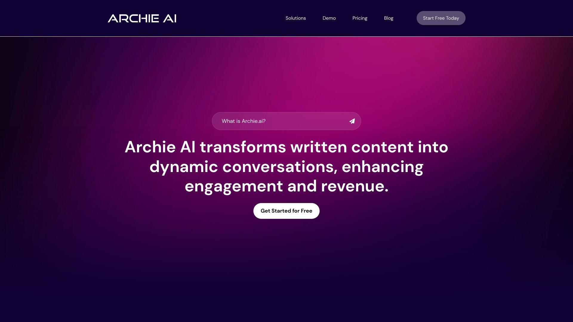 Archie AI 截图