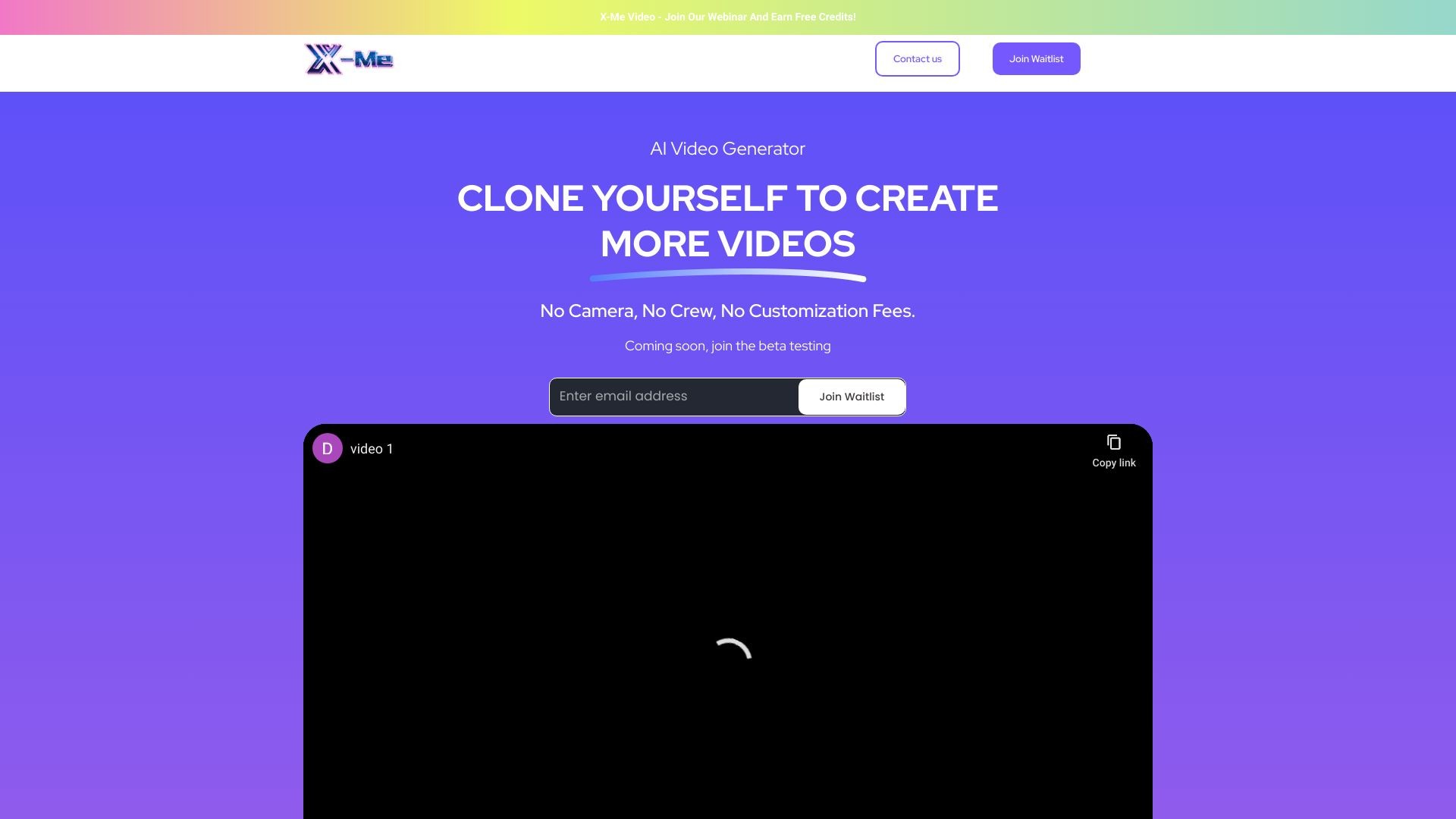 X-Me：AI Video Generator 截图