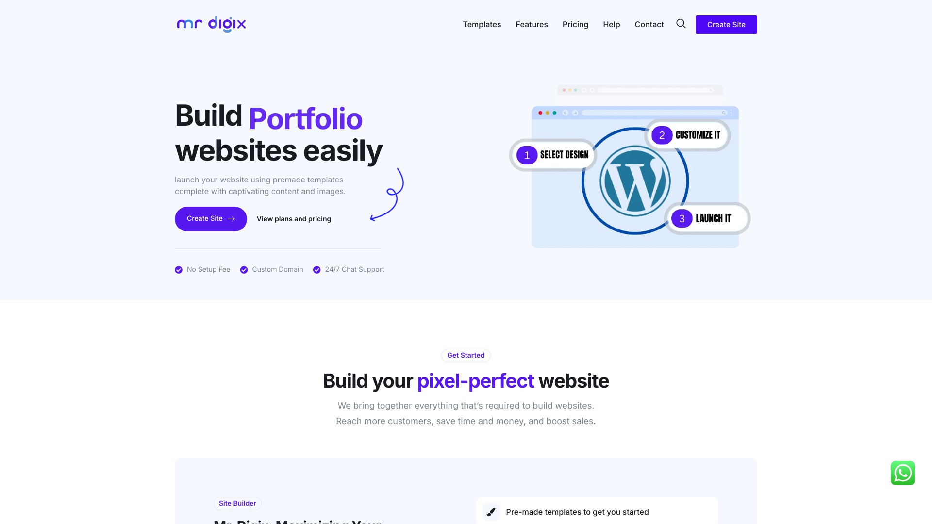 Mr. Digix: Ready-Made WordPress Websites 截图