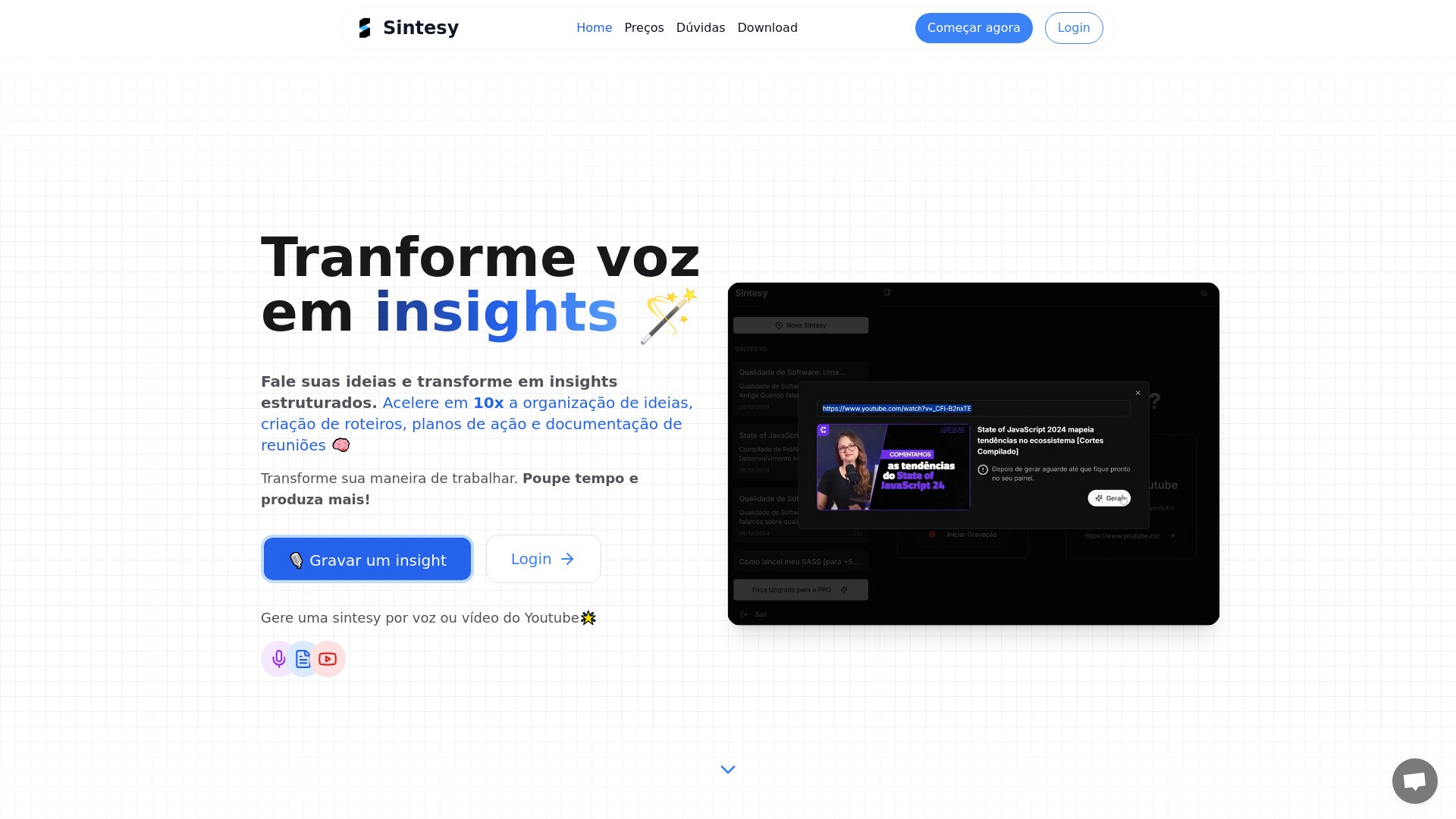 Sintesy - Nunca mais faça anotações 截图