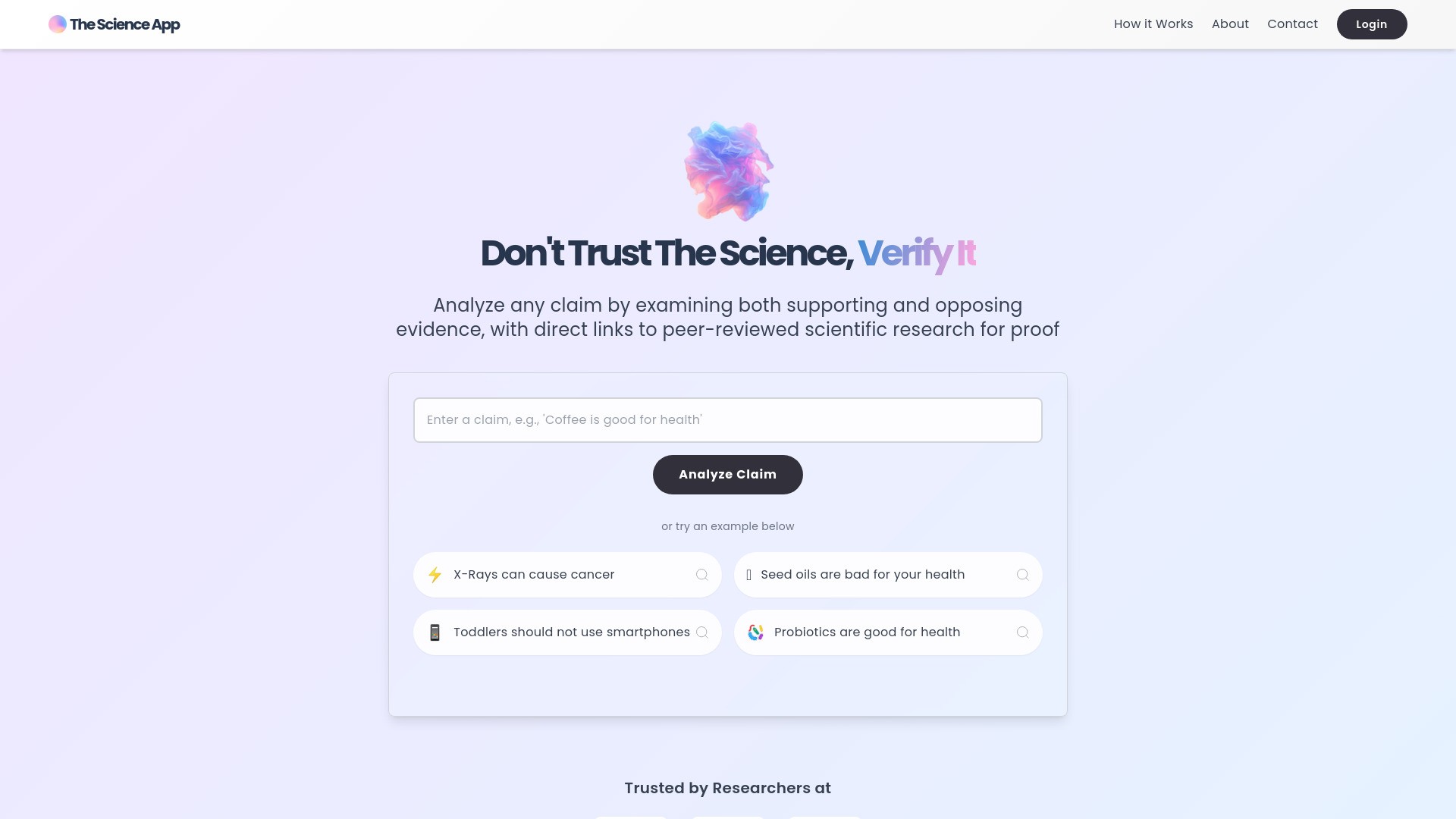 The Science App 截图