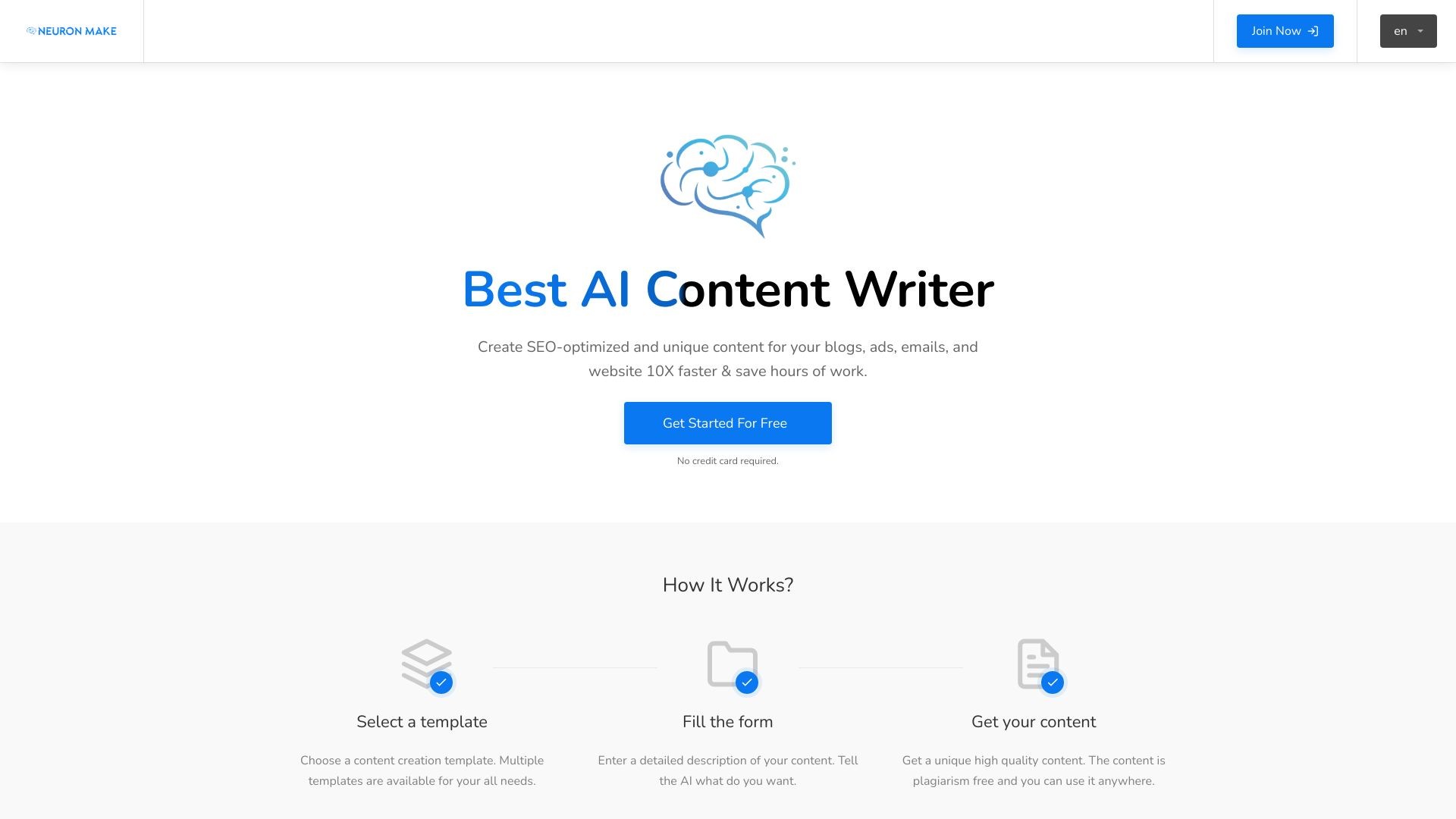 Neuron Make AI 截图