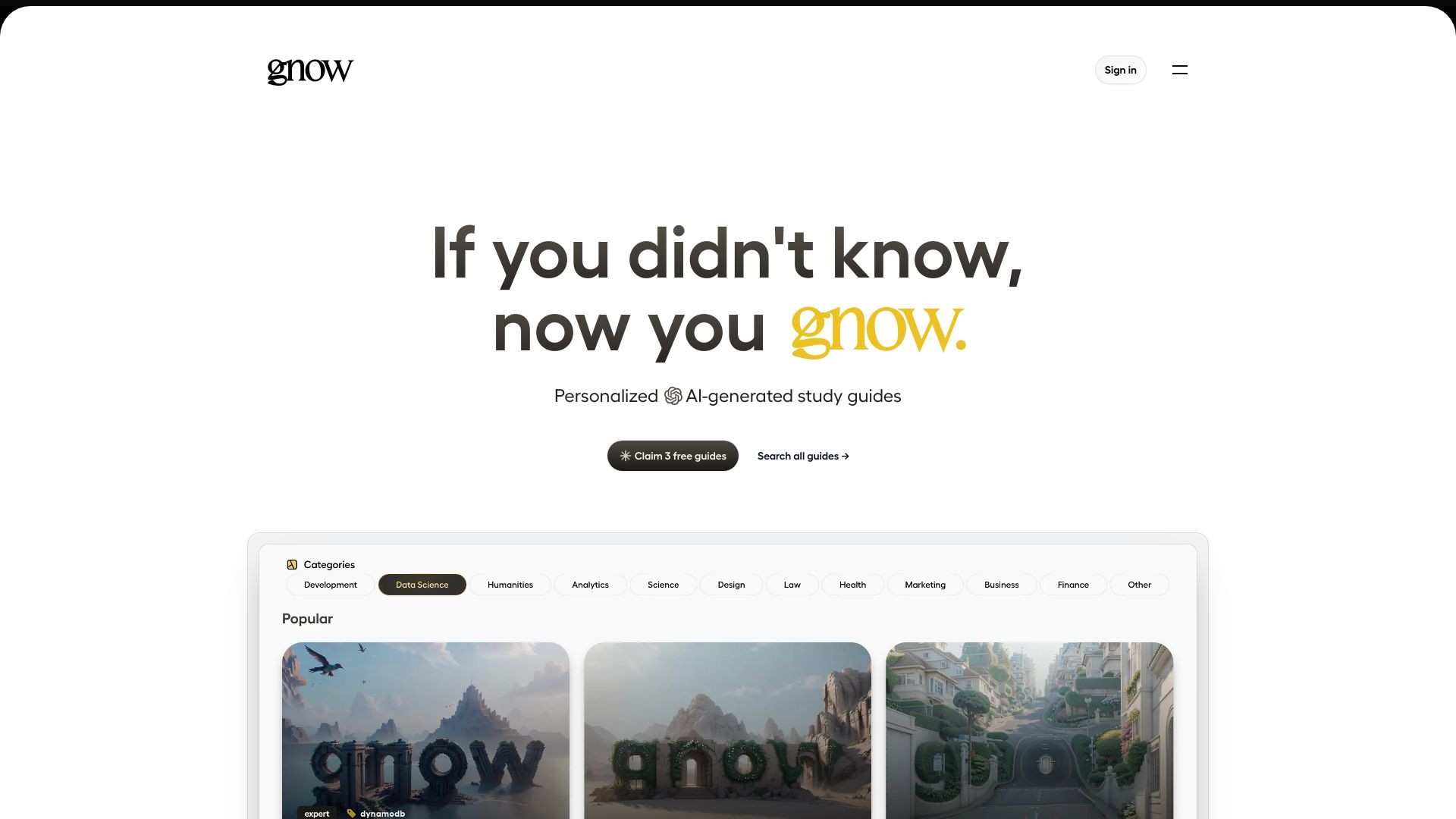 gnow 截图