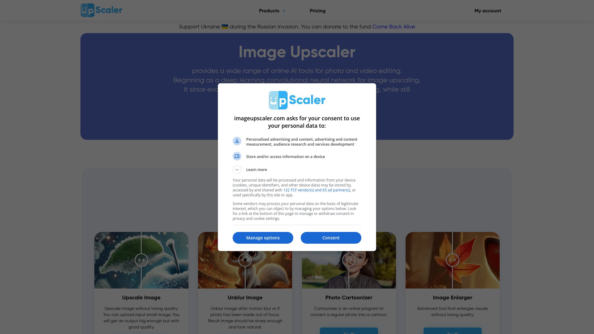 Image Upscaler - Upscale Your Photo for Free with AI 截图