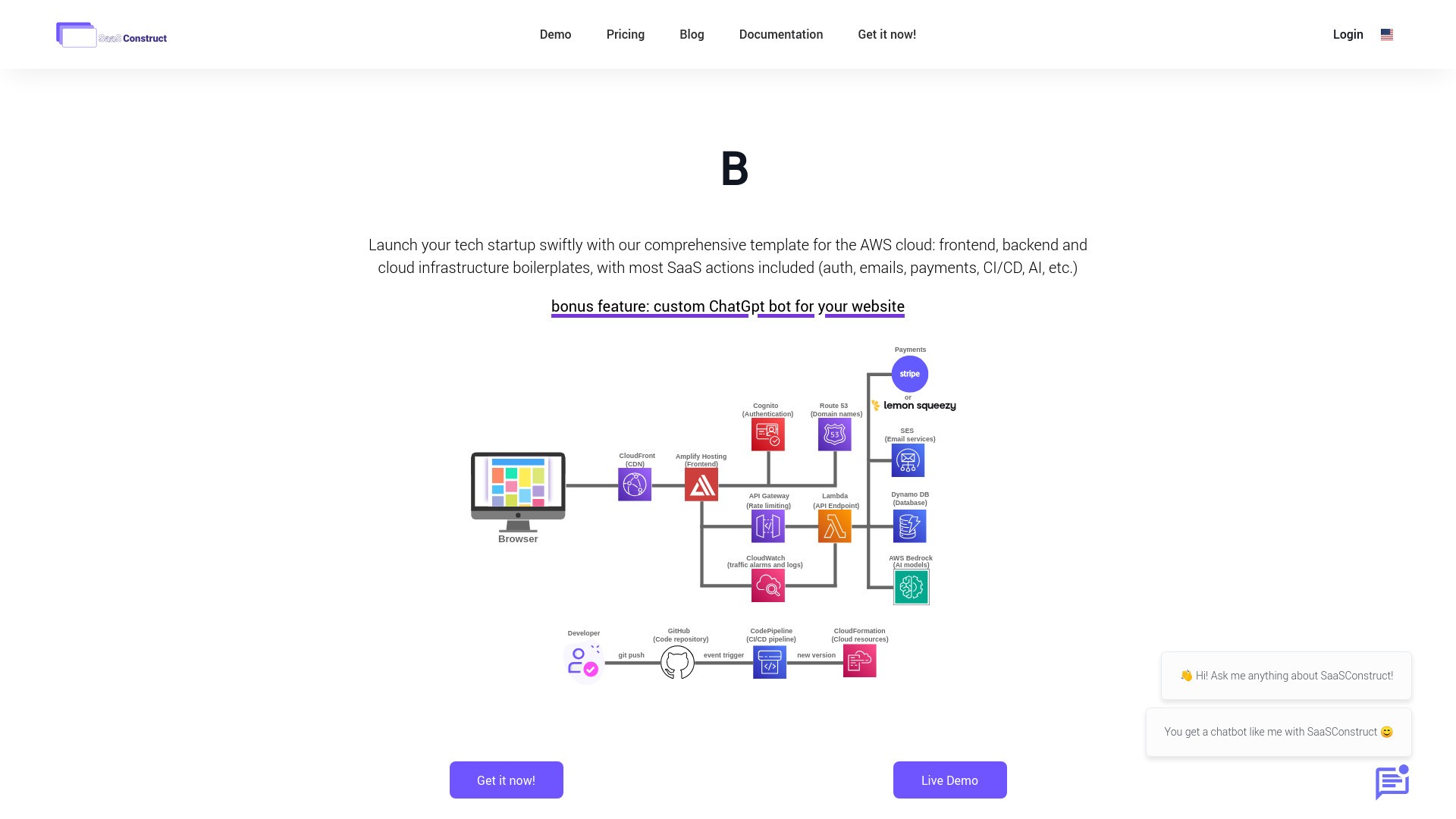 SaasConstruct 截图