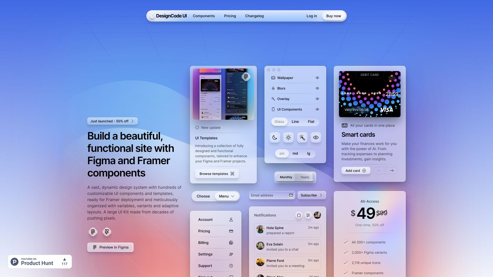 DesignCode UI 截图