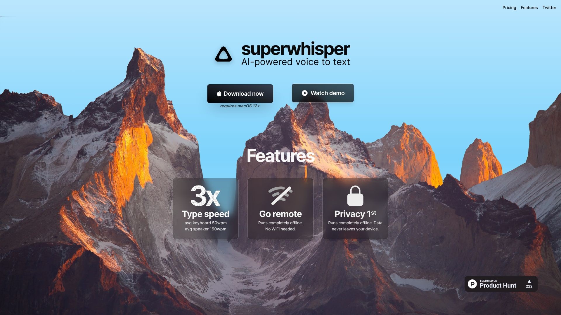 superwhisper 截图