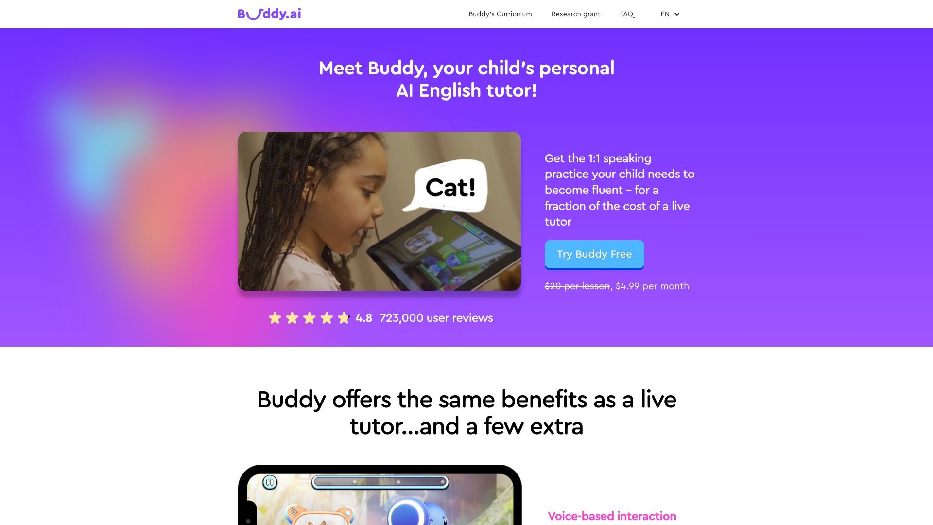 Buddy's Curriculum 截图
