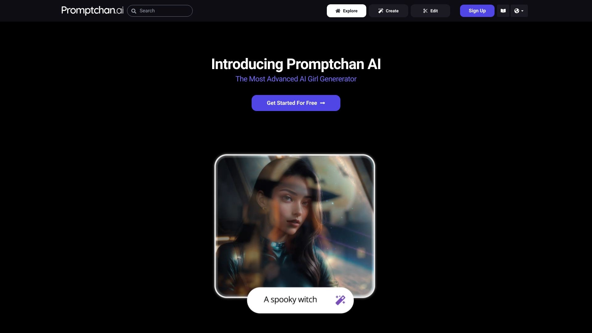 Promptchan AI 截图