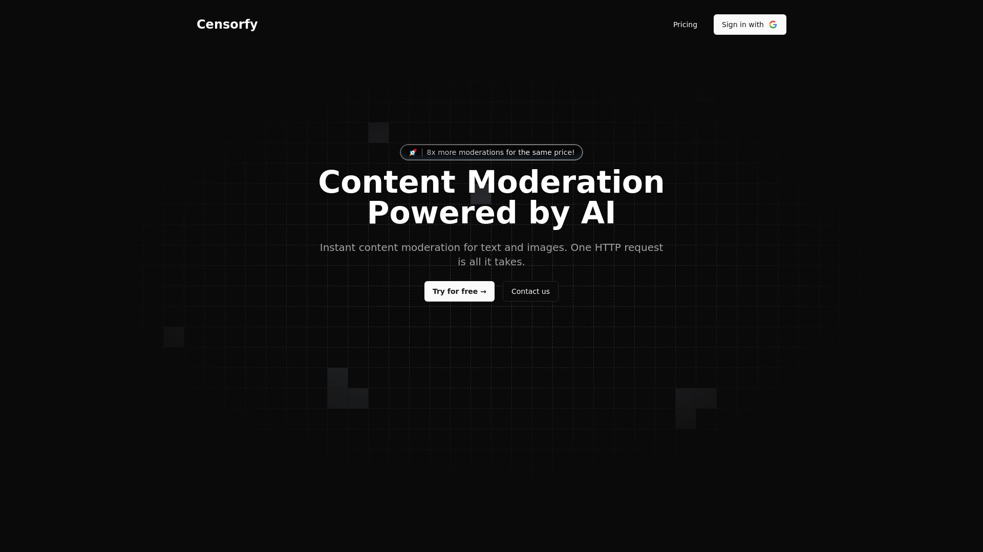 Censorfy - AI Content Moderation 截图