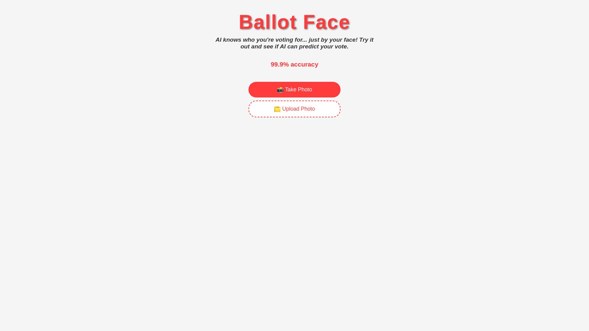 Ballot Face 截图