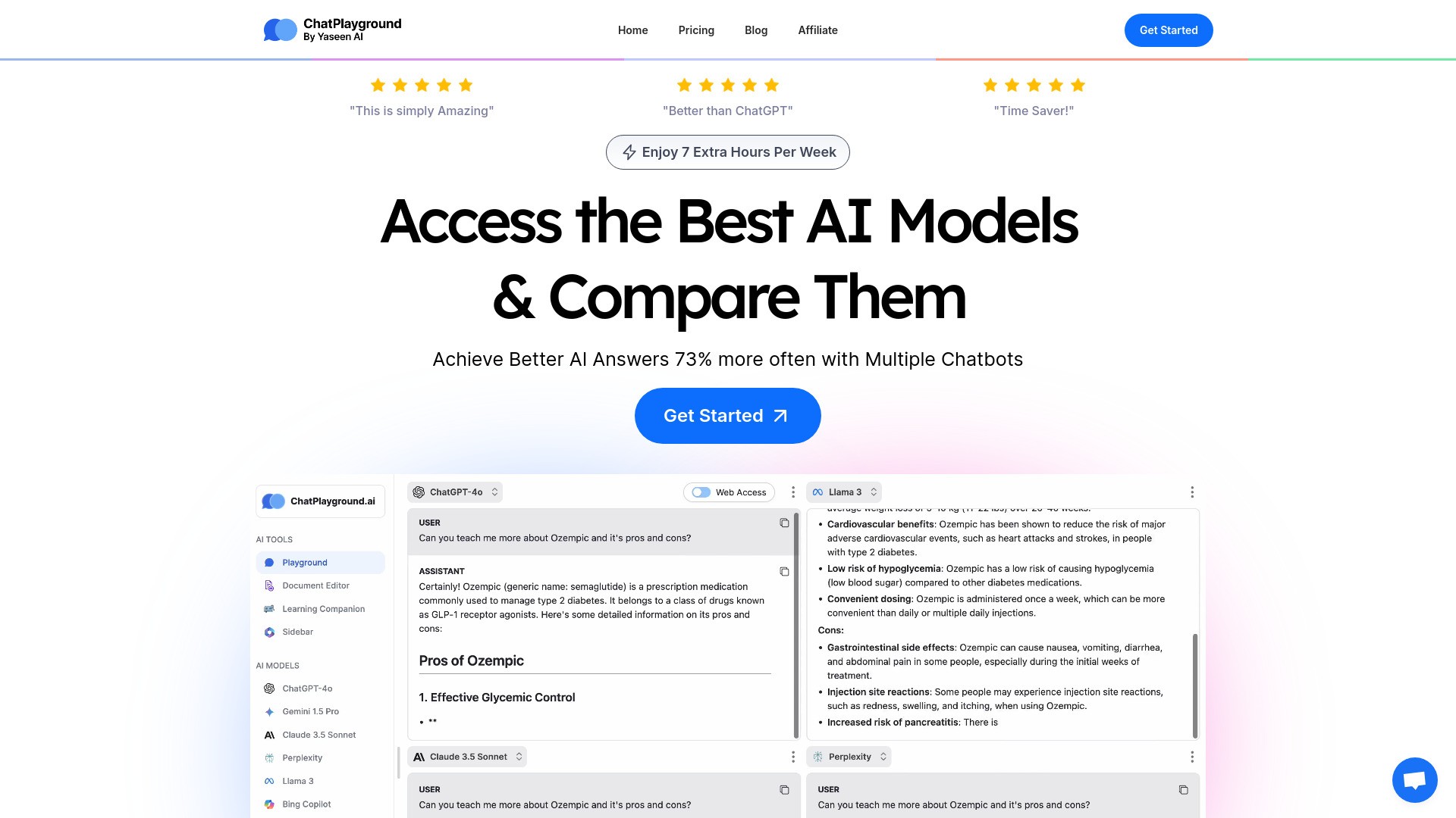 ChatPlayground 截图