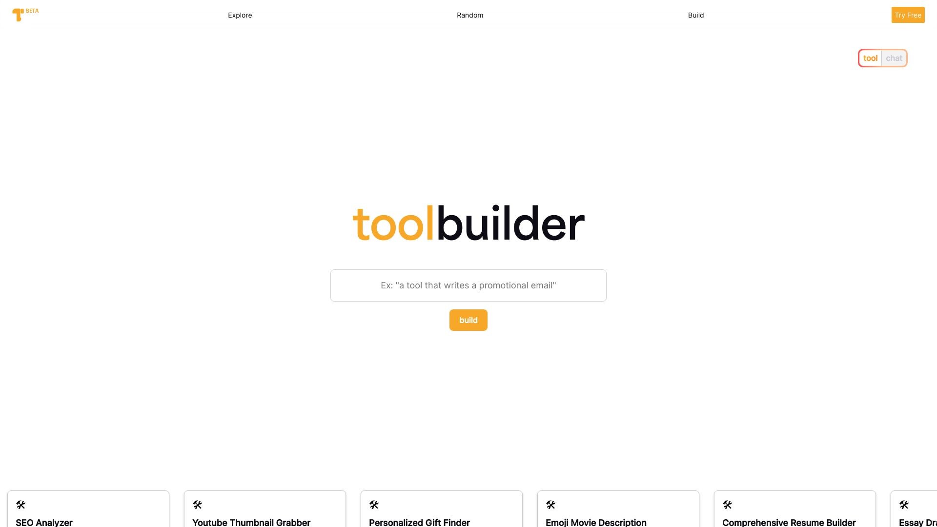 Toolbuilder 截图