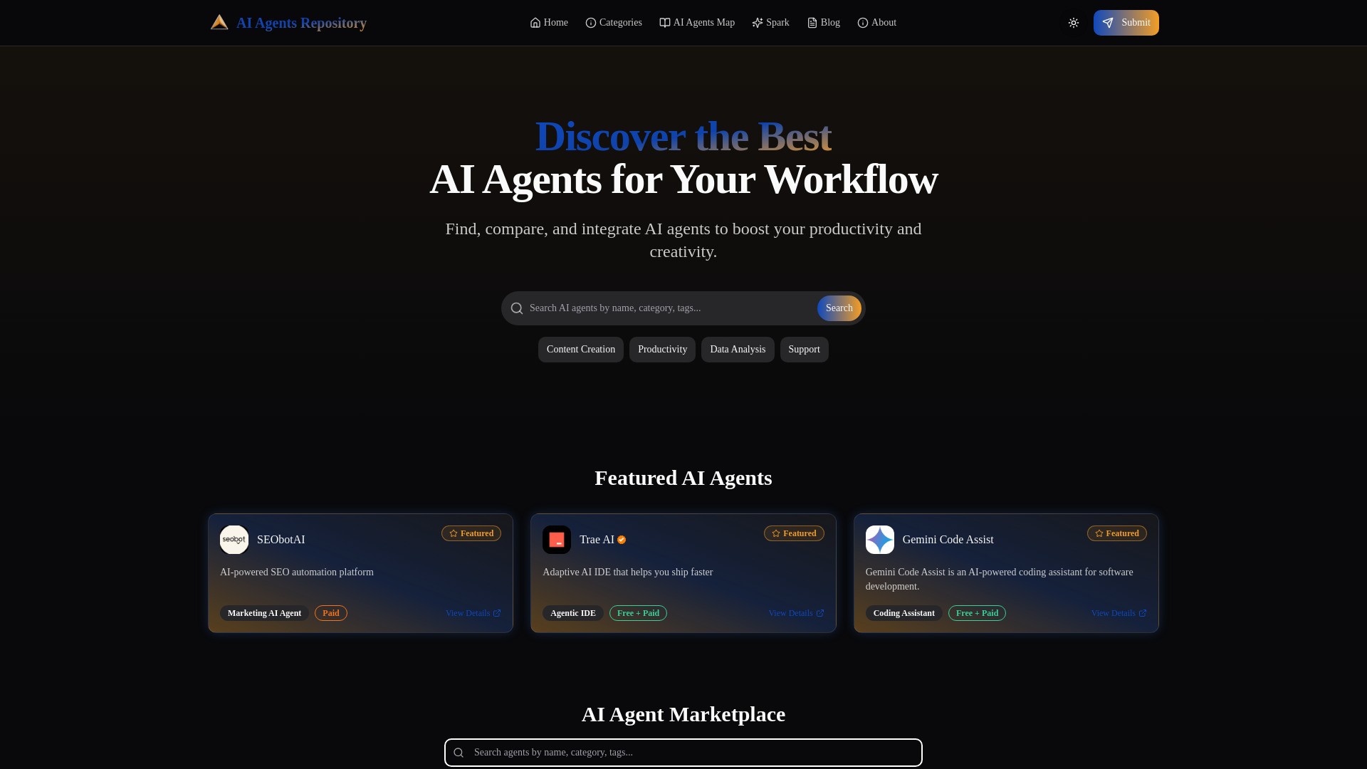 AI Agents Repository 截图