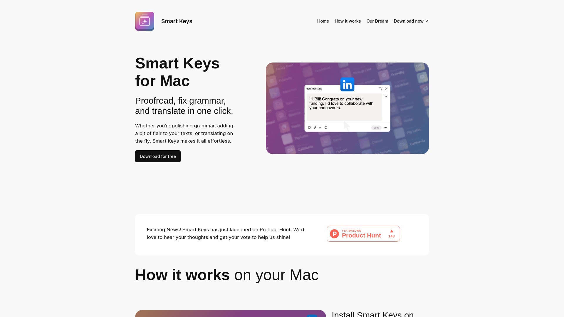 Smart Keys for Mac 截图